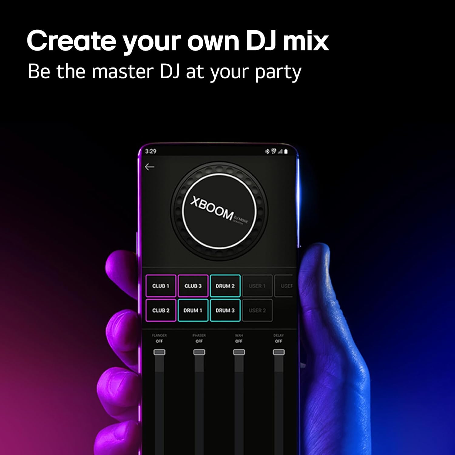LG XBOOM XL9T Portable Bluetooth Party Speaker with Dynamic Pixel LED Lighting 100W - Image 14