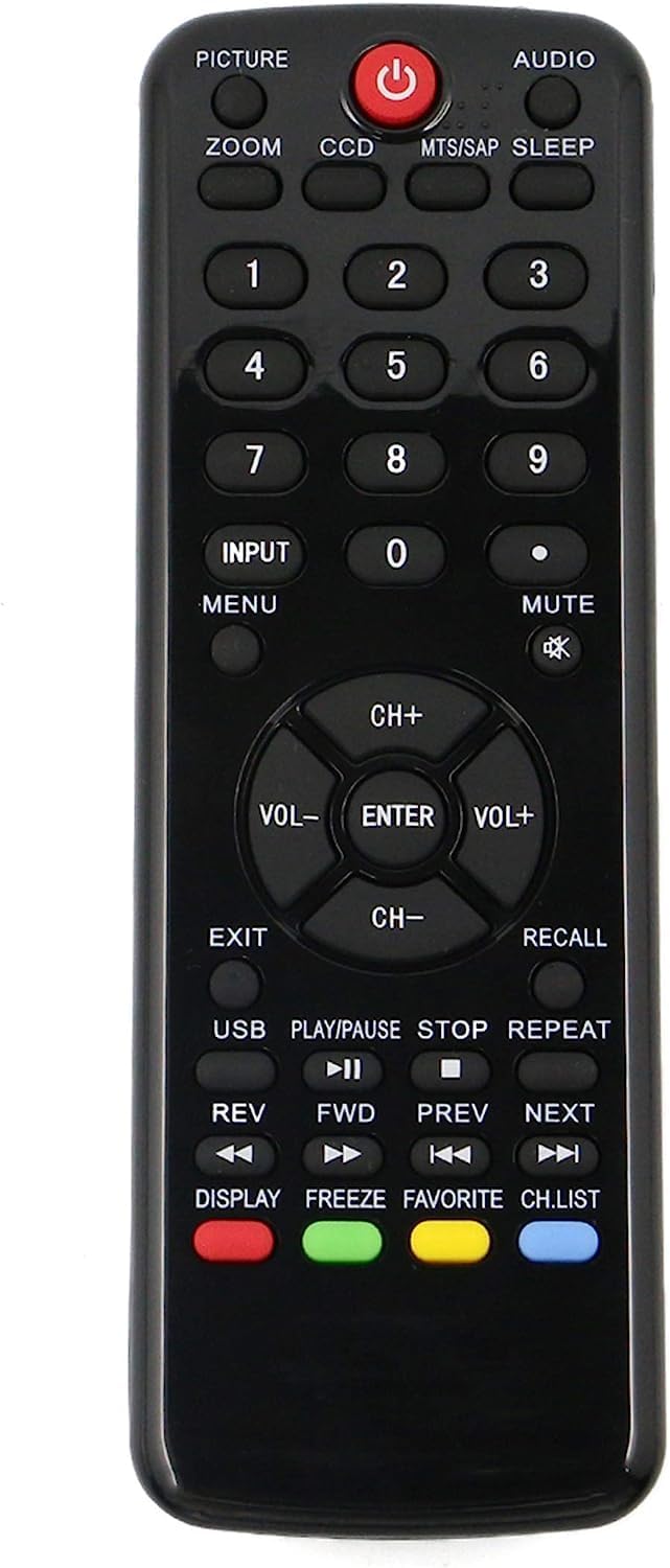 Haier LE22D3380 Series 22-inch TV Replacement Remote Control HTR-D09B - Image 2