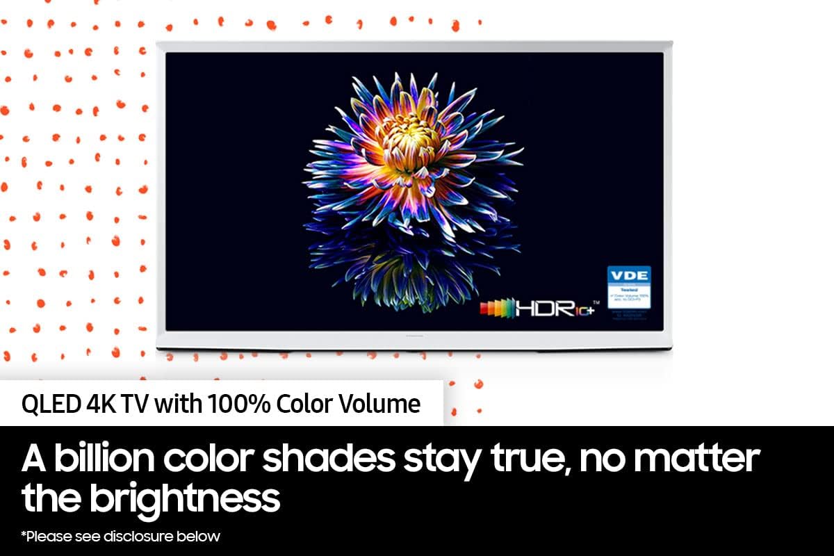 Samsung 55-Inch QLED 4K Smart TV The Serif LS01B Series with Matte Display and Easel Stand Latest Model - Image 3