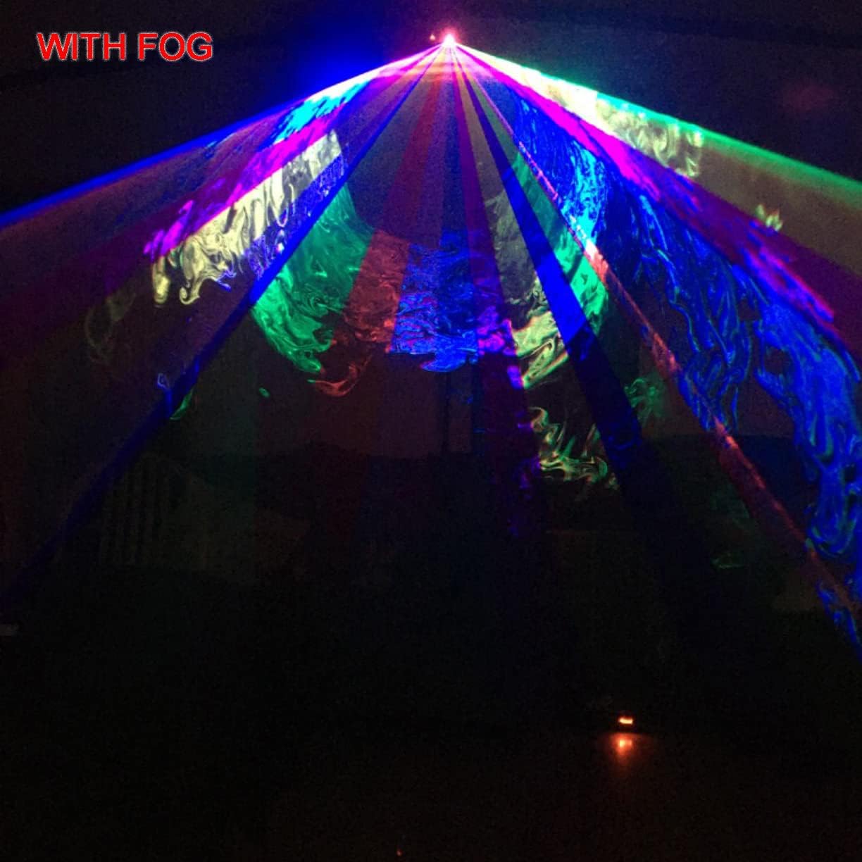 Professional RGB Laser Party Lights Sound Activated DJ Disco Light DMX Scanner Beam Effect Projector Lighting for KTV Bar Club Event - Image 5