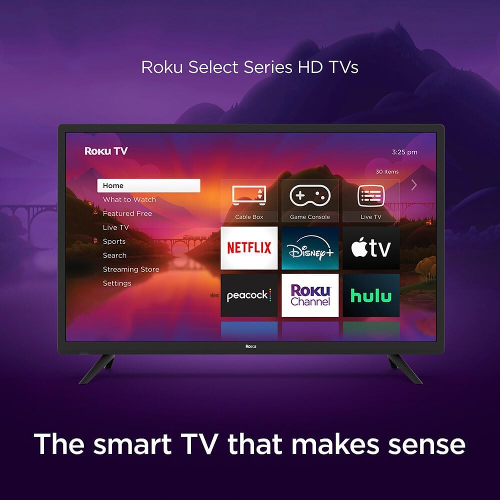 Roku 40-inch Full HD Smart LED TV Bundle with Dolby Audio and Voice Remote - 1080p Resolution - Image 3