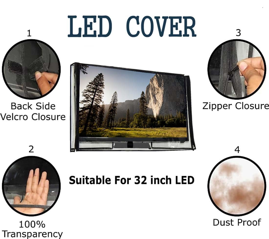 Great Fashion 24 Inch Clear 2 Layer Dustproof Smart LED LCD TV Cover - Image 4