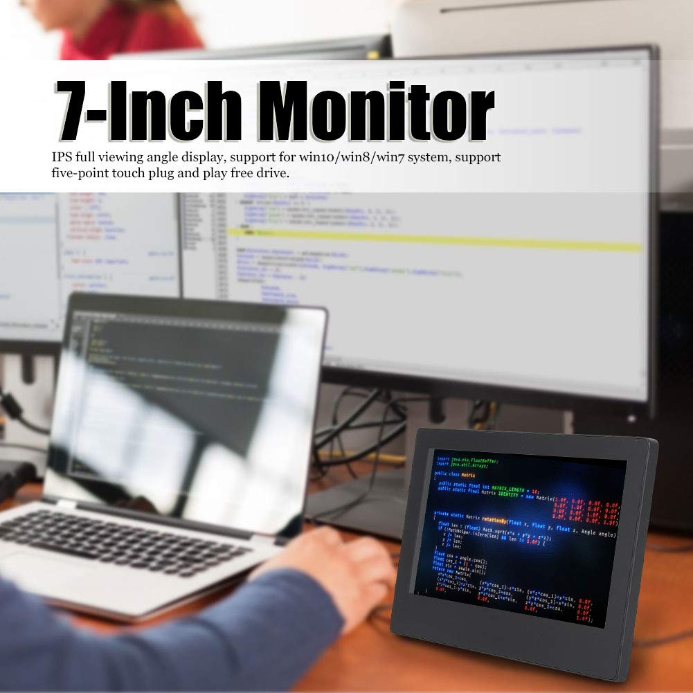 BAZPUR MART® 7-inch Mini HDMI LCD Monitor Display for PC Mainstream Systems - Image 4
