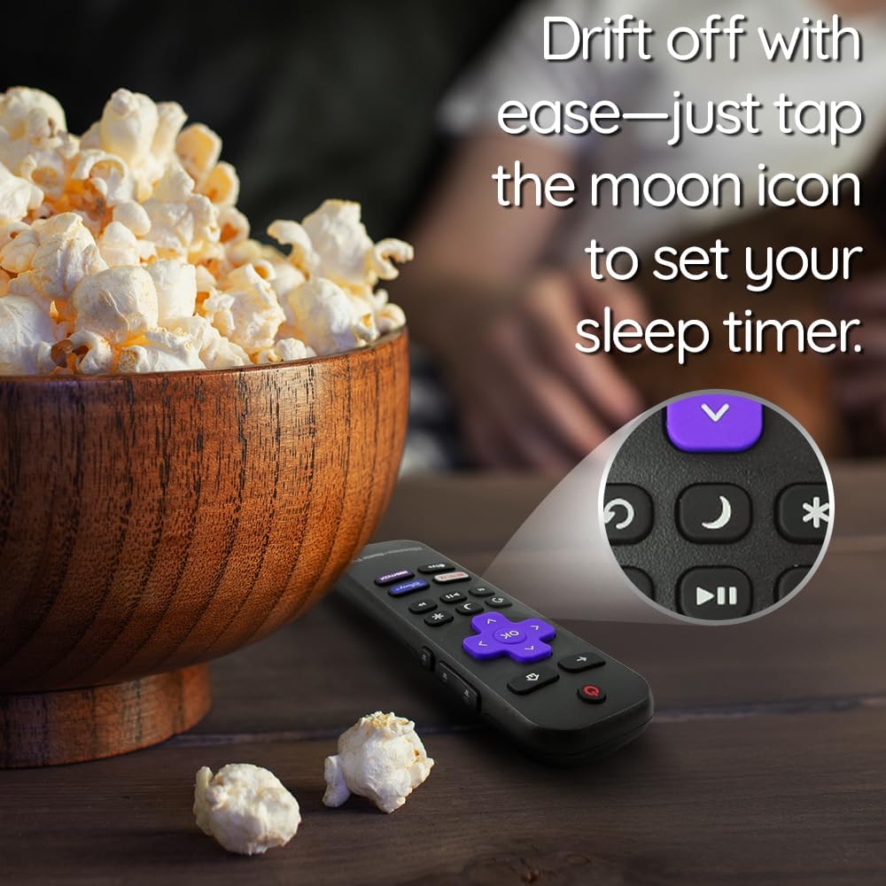 Hisense Roku TV Replacement Remote Control with Volume and Shortcut Buttons for Netflix Disney+ Apple TV HBO - Image 6