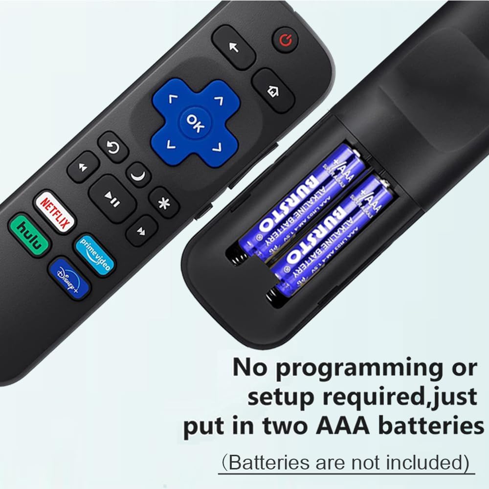 4 Pack Replacement Roku TV Remote Universal for Hisense TCL LG Philips Smart TVs - Image 8