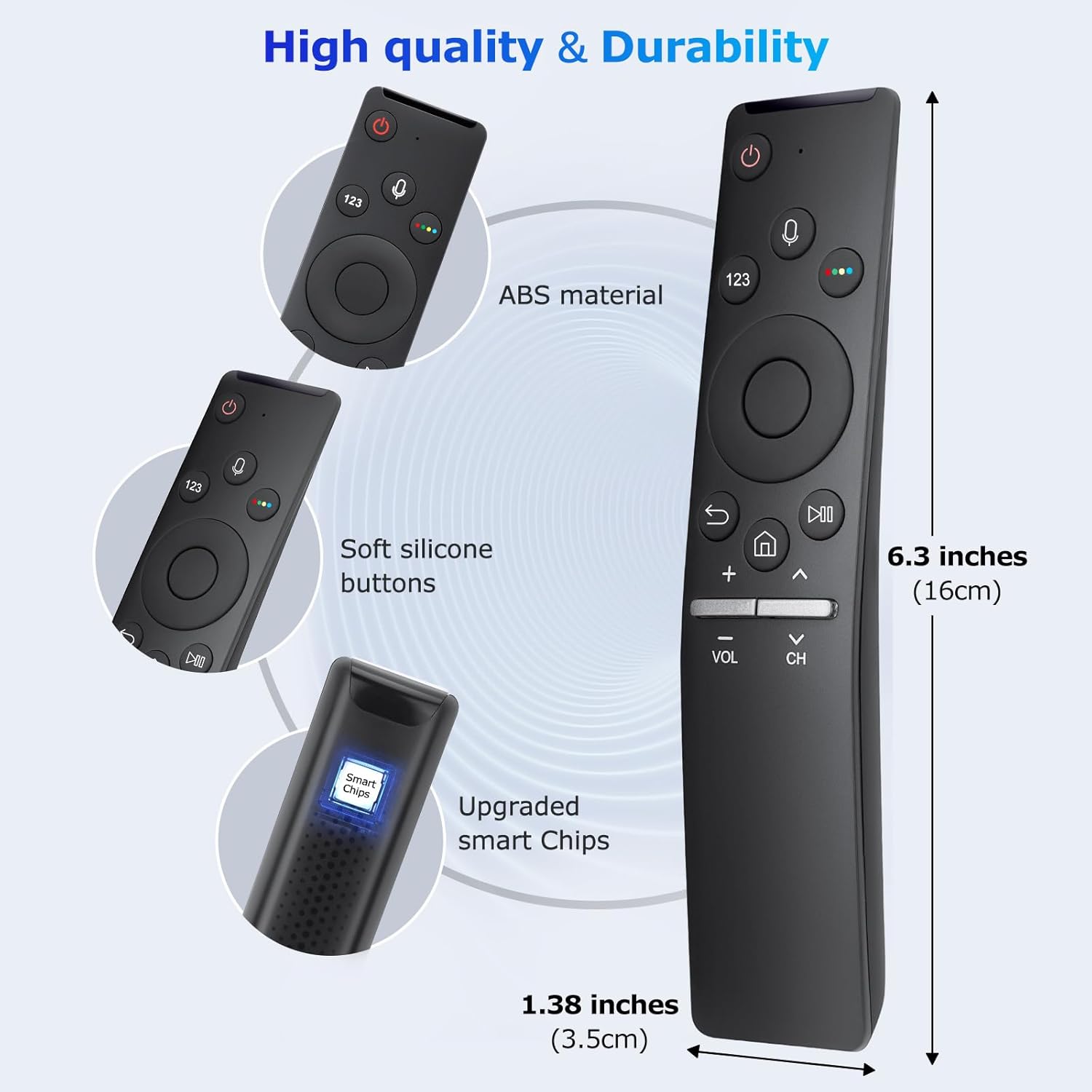 New Upgraded Voice Replacement Remote Control BN59-1266A for Samsung Smart TVs - Image 8