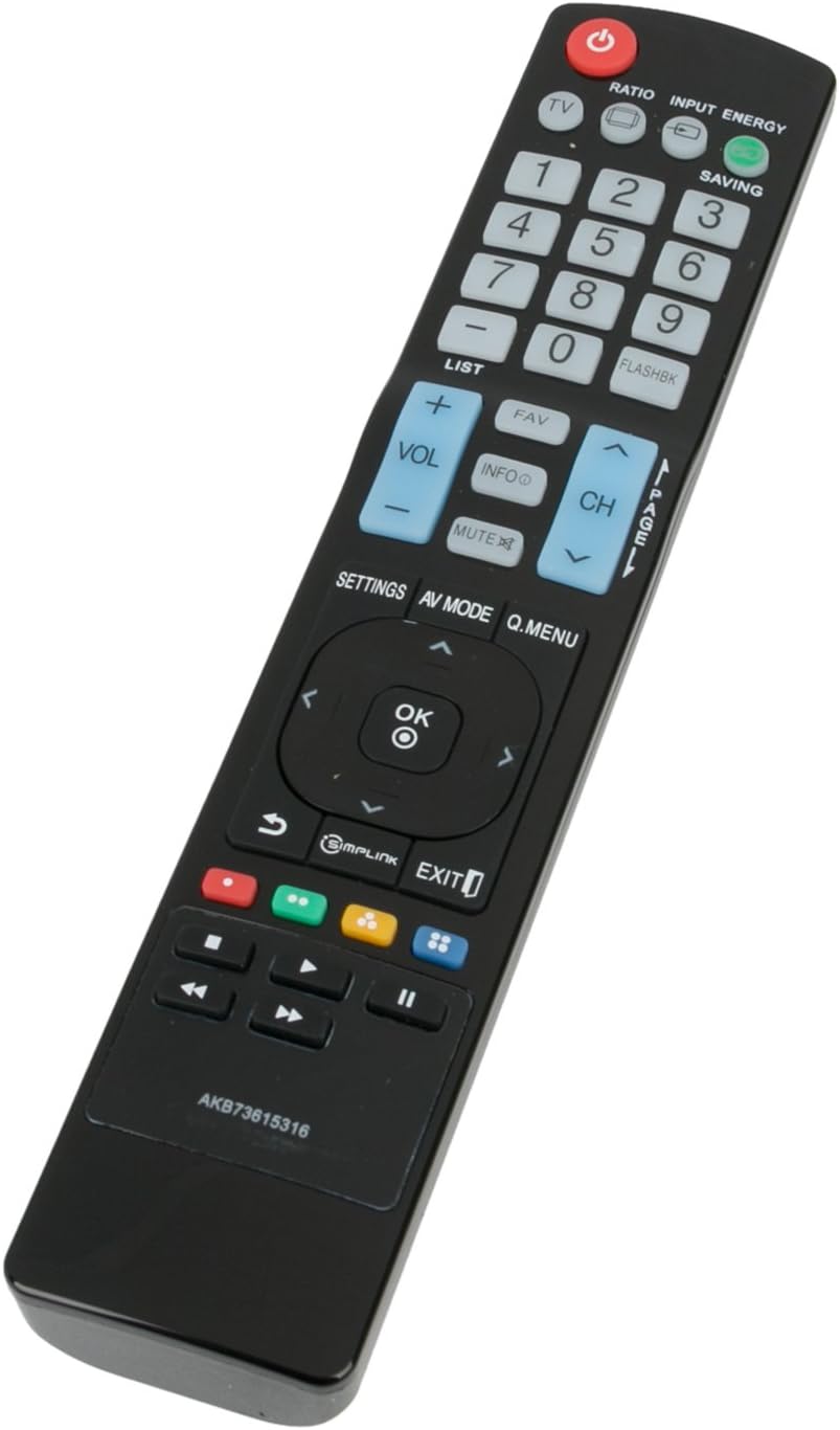 AKB73615316 Replacement Remote Control for LG Plasma LED LCD HDTVs 32-60 Inch - Image 4
