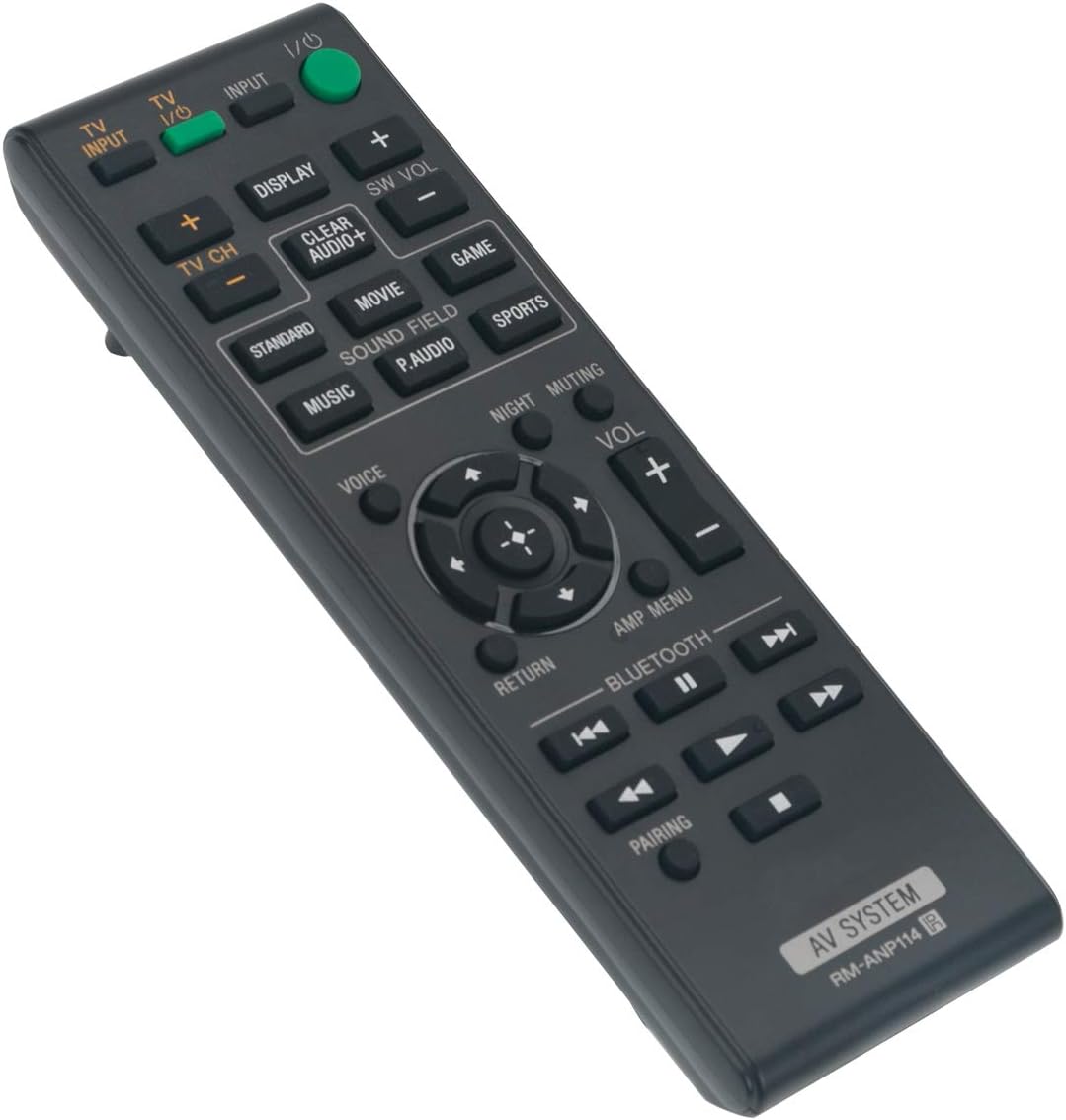 RM-ANP114 Replacement Remote Control for Sony HT-CT770 HT-CT370 Soundbars - Image 2