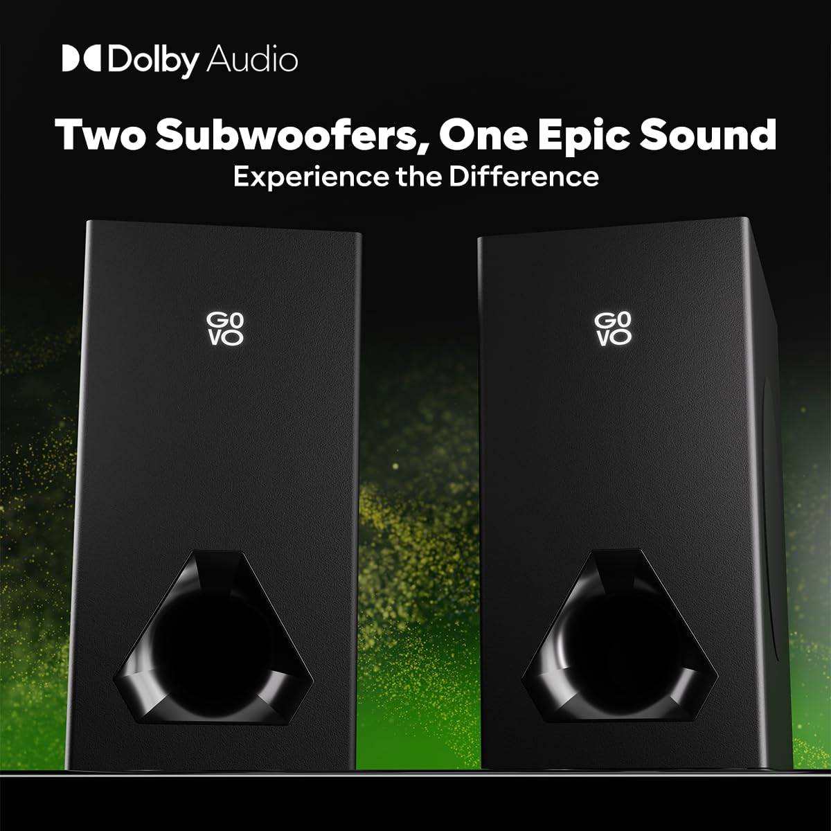 GOVO GOSURROUND 999 Platinum Black 5.2 Surround Soundbar 660W True Dolby Audio with Dual Subwoofers - Image 7