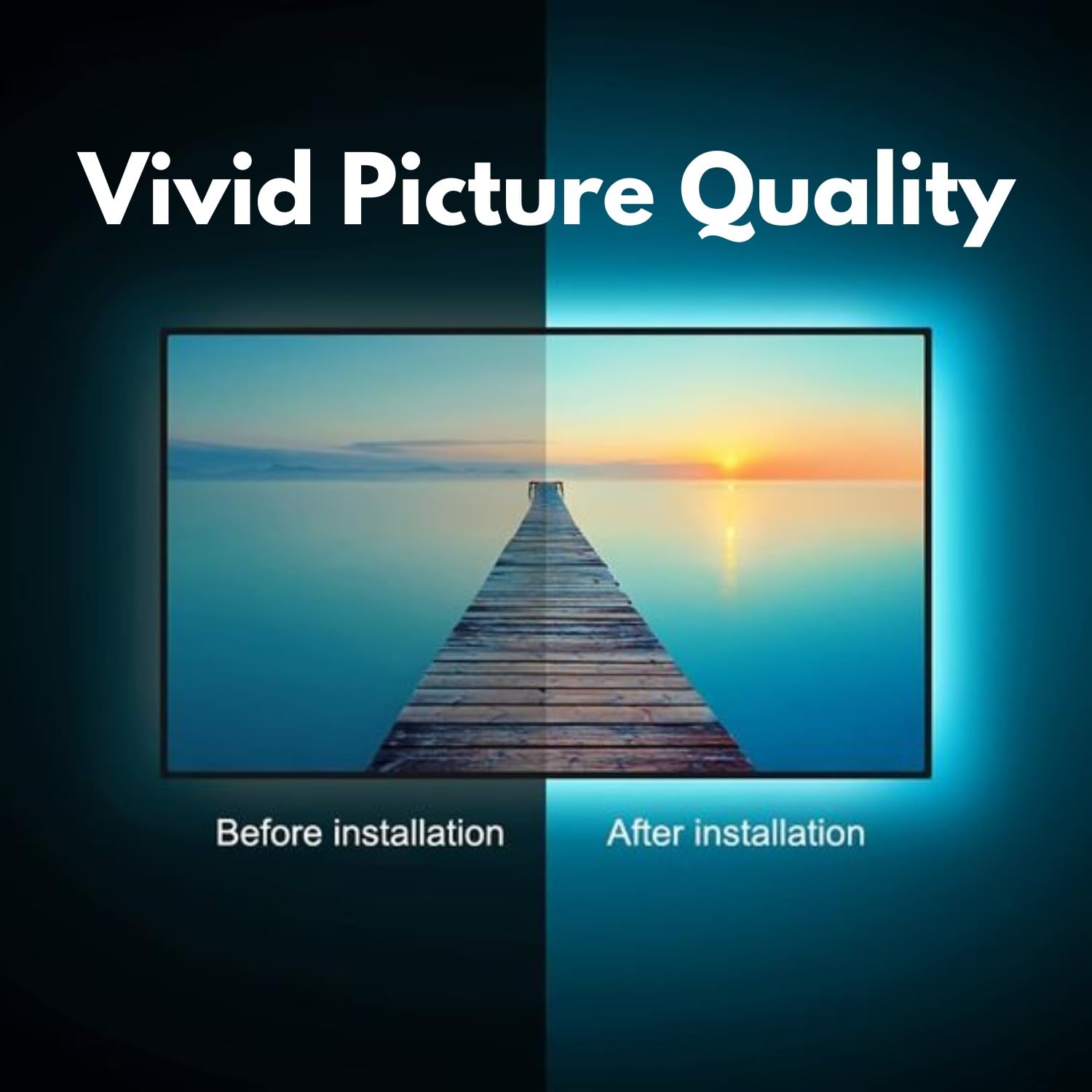 Sunflower 32 Inch Full HD Smart Android 11 LED TV Bezel-Less 20W Sound 3 Years Warranty - Image 4