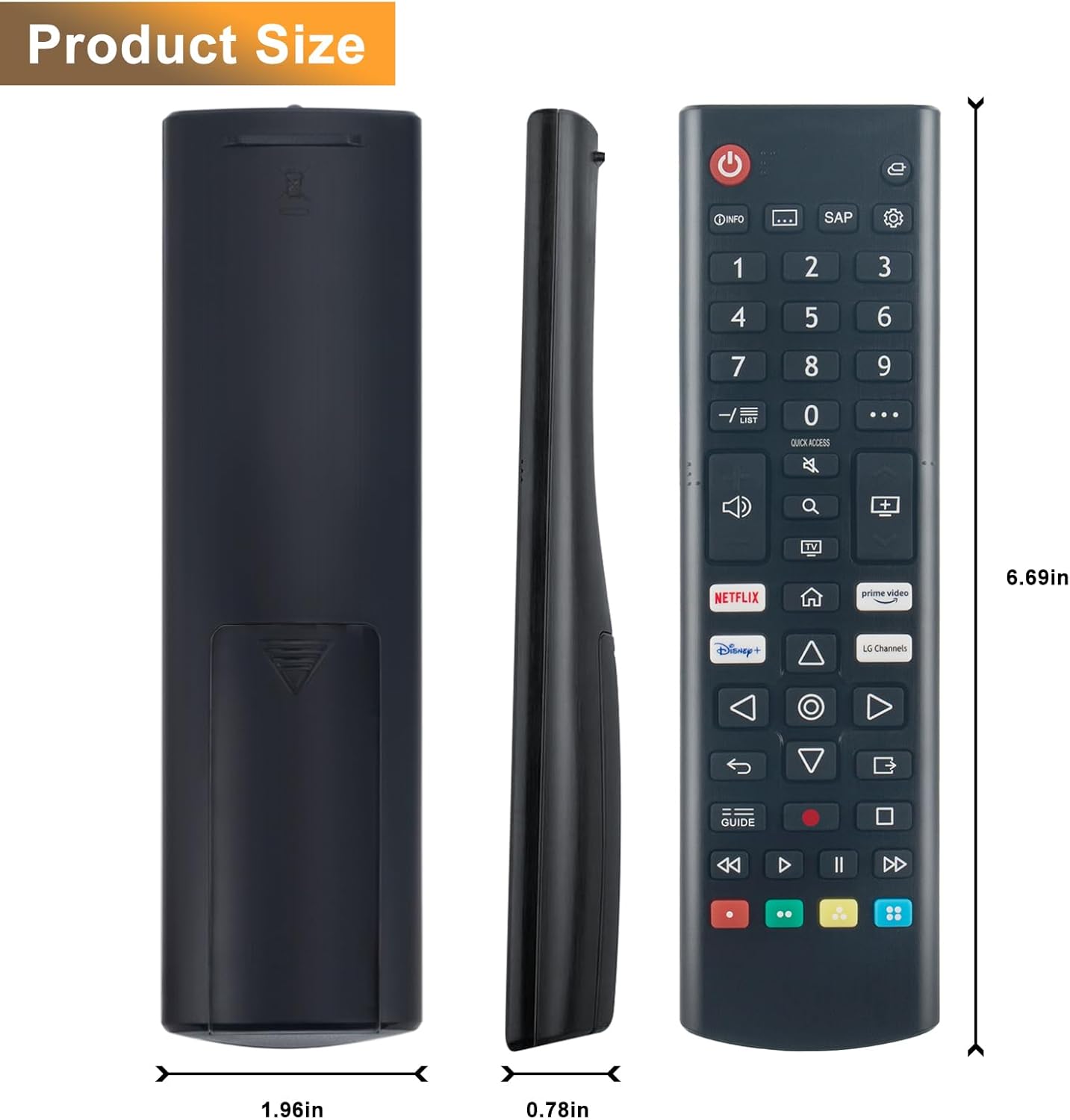 AKB76037601 Replacement Remote Control for LG Smart TV 55UP7000PUA 65UP7000PUA 50UP7000PUA and More Models - Image 5