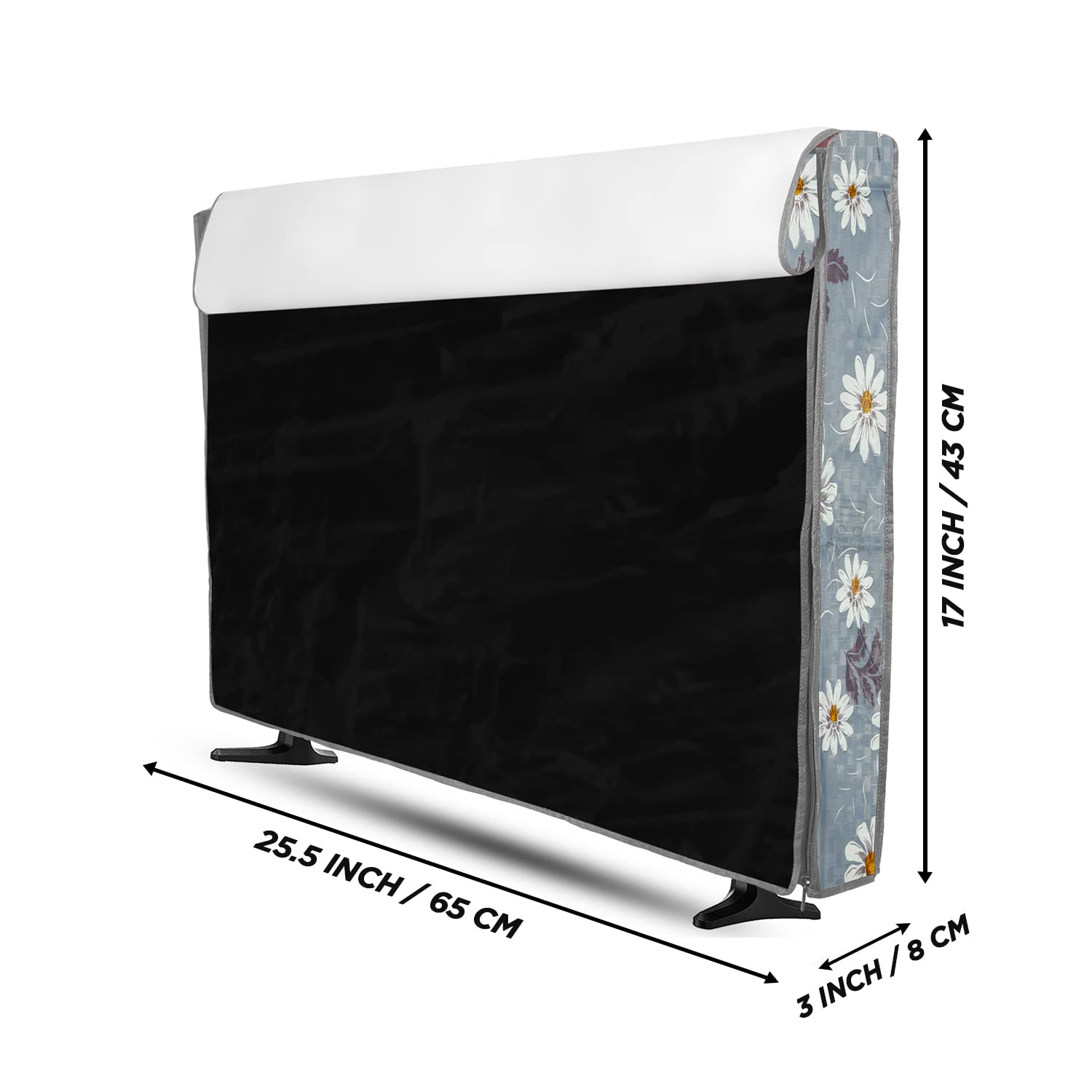 E-Retailer 26 Inch Transparent LCD LED TV Protector Cover Gray, 25.5x17 Inches - Image 3
