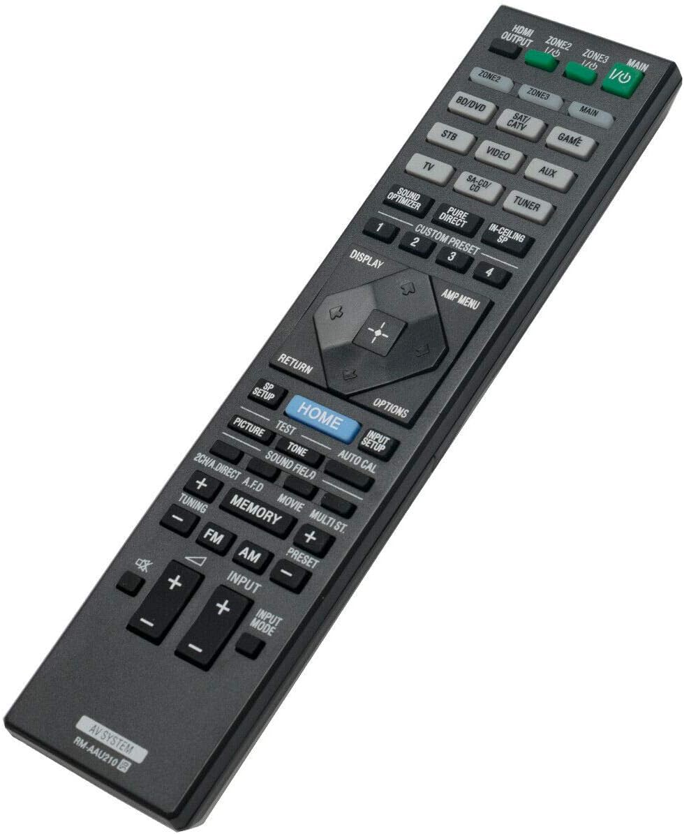 RM-AAU210 Replacement Remote for Sony STR-ZA Series AV Receivers, No Programming Needed - Image 2