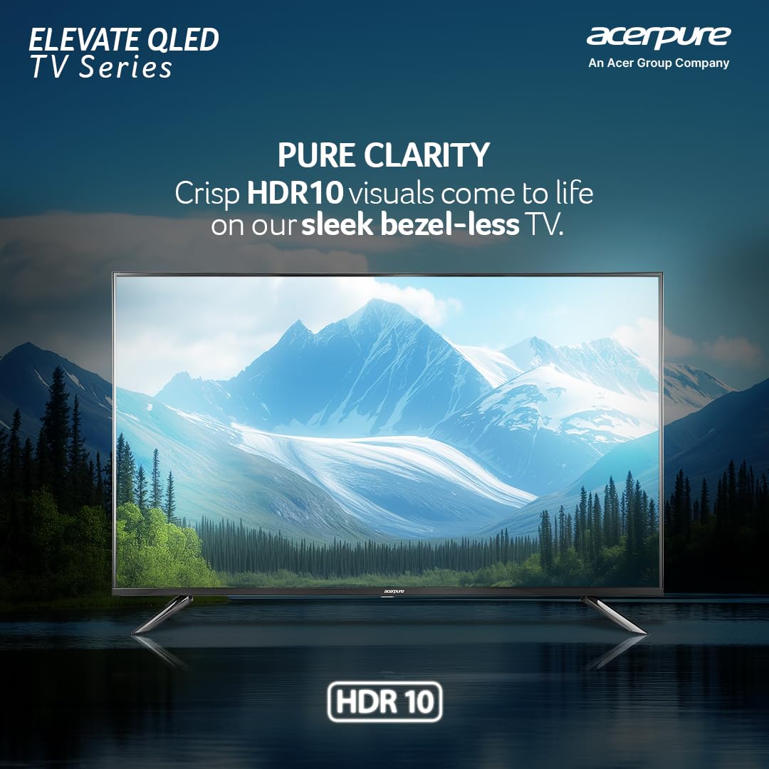 Acerpure 55-inch Elevate Series QLED Smart Google TV 4K Ultra HD - Image 9