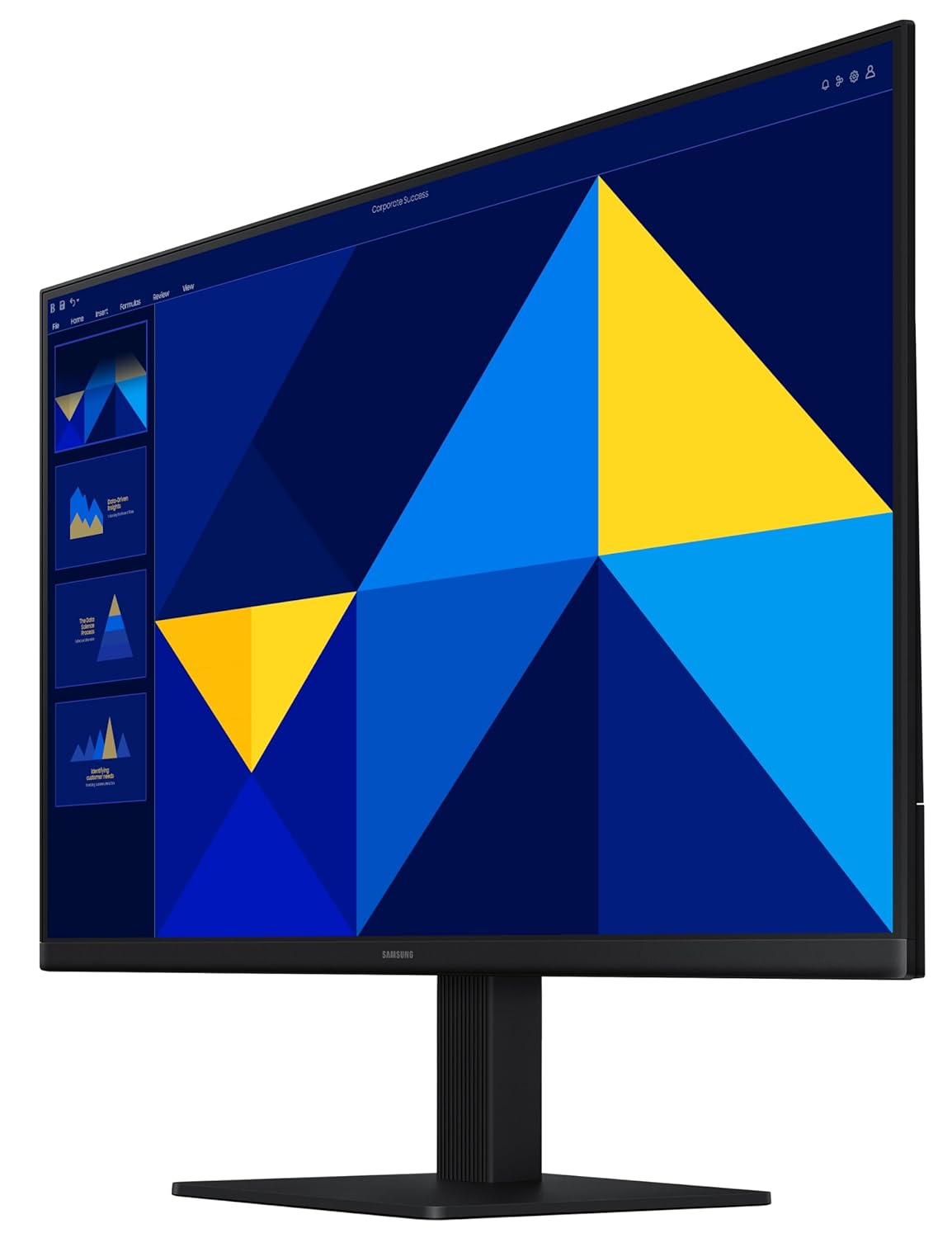 Samsung 22 Inch FHD 100Hz IPS Flat Monitor Black - Image 12
