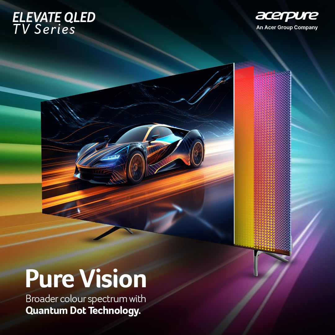 Acerpure 43 Inch QLED Smart Google TV 2024 Dolby Atmos AP43UG51QEVTD - Image 9
