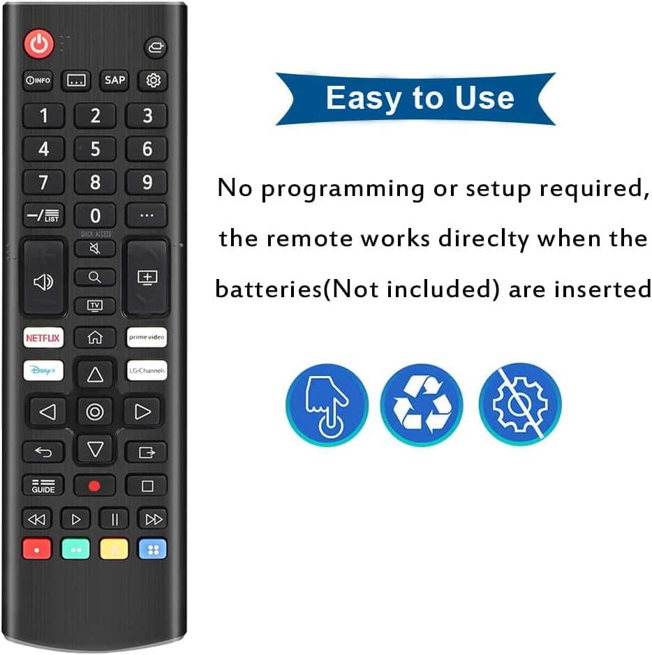 LG Smart TV Replacement Universal Remote Control 4K 8K UHD QNED HDR LED OLED WebOS - Image 4