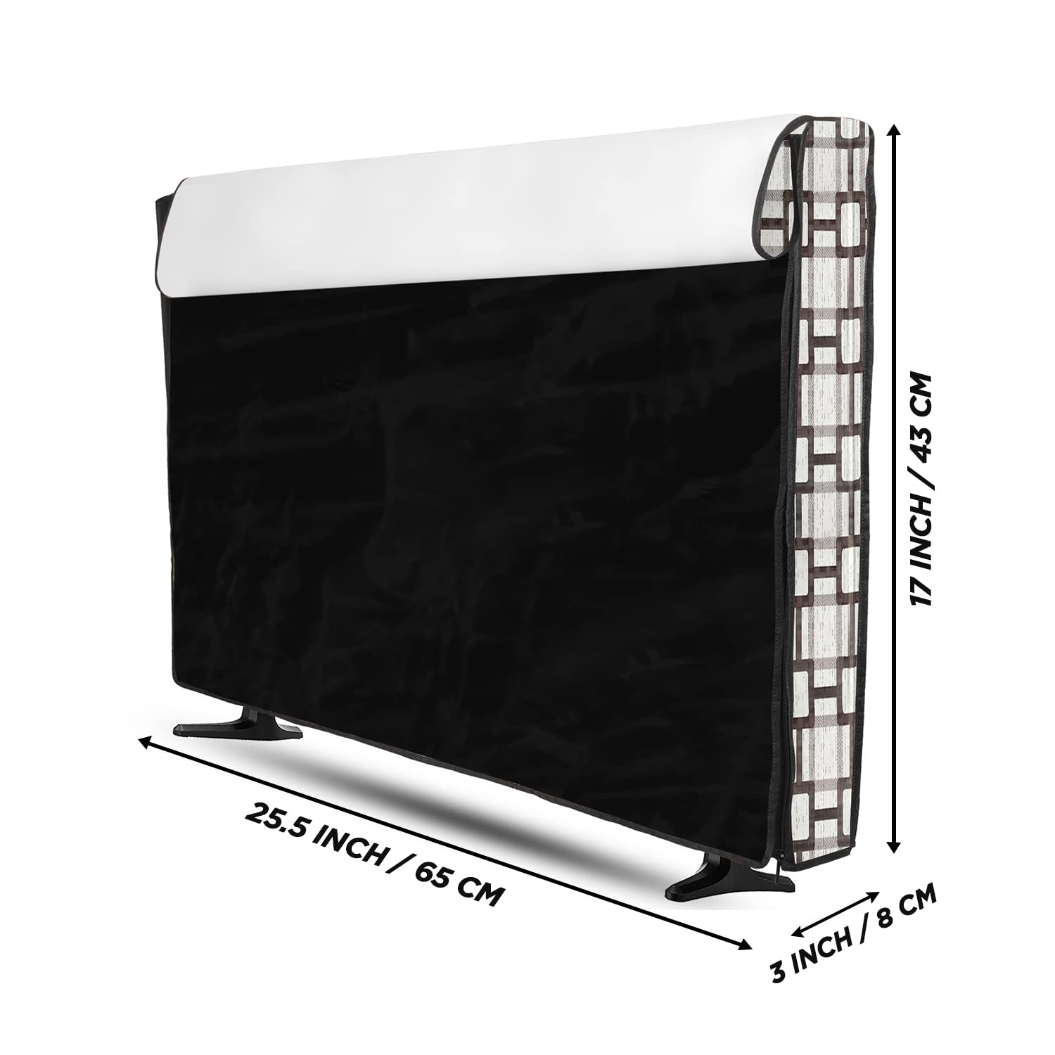 E-Retailer Transparent Zippered LCD/LED TV Protector Cover for 26 Inch TVs - Image 3