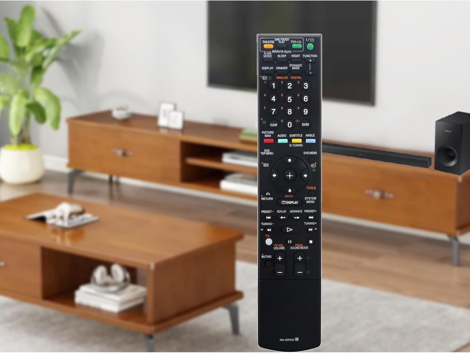 RM-ADP022 Replacement Remote Control for Sony DVD Home Theater System DAV-DZ860W DAV-DZ870W DAV-DZ660 DAV-DZ777 DAV-DZ77T - Image 7