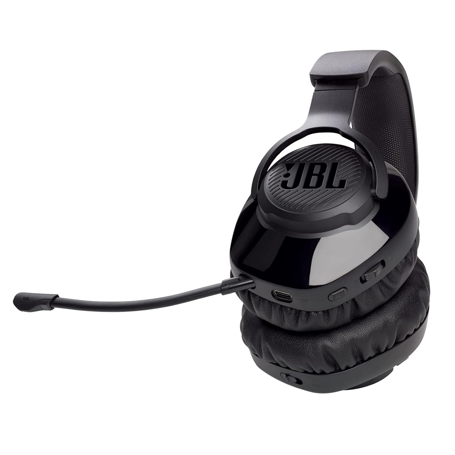 JBL Free WFH Black Over Ear Wireless Headset Lossless Noise Cancelling Mic 2.4GHz USB Dongle - Image 7