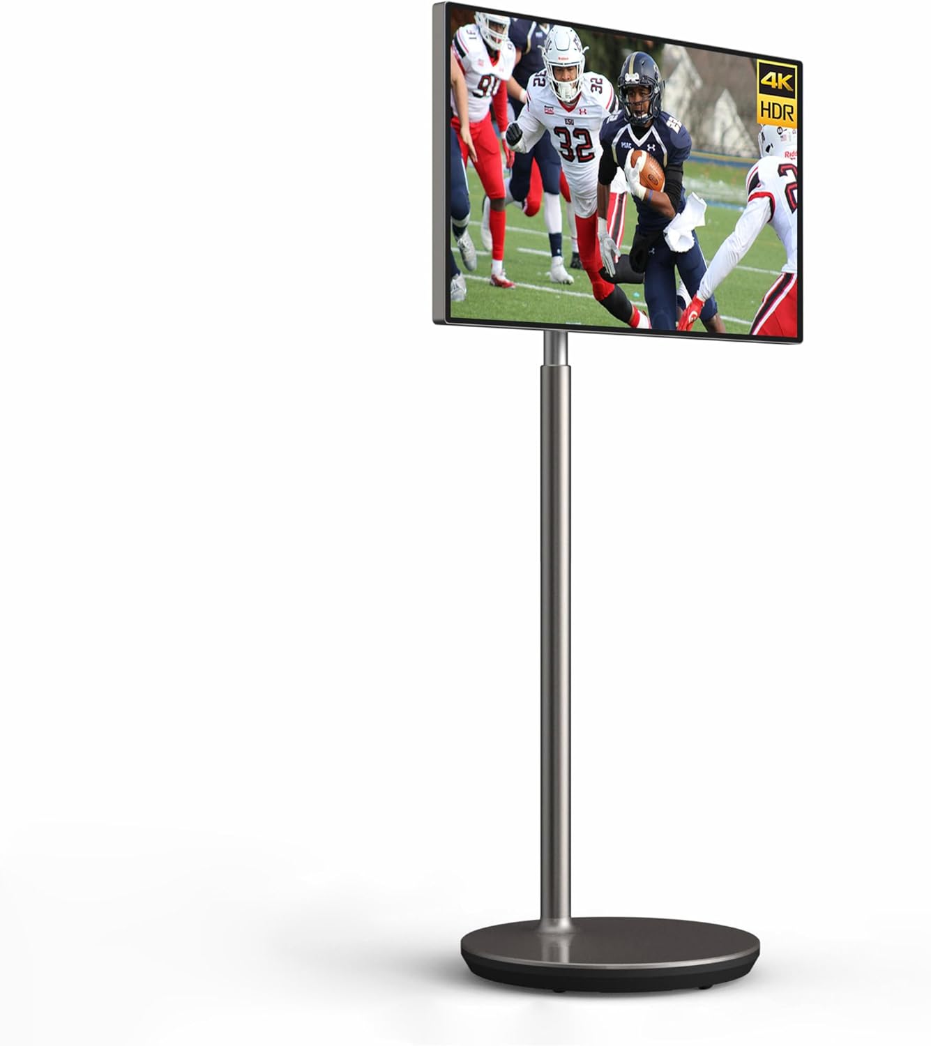 32 Inch Portable UHD 4K Touch Screen Smart TV Monitor with Built-in Battery and Wireless Stereo Speakers - Image 4