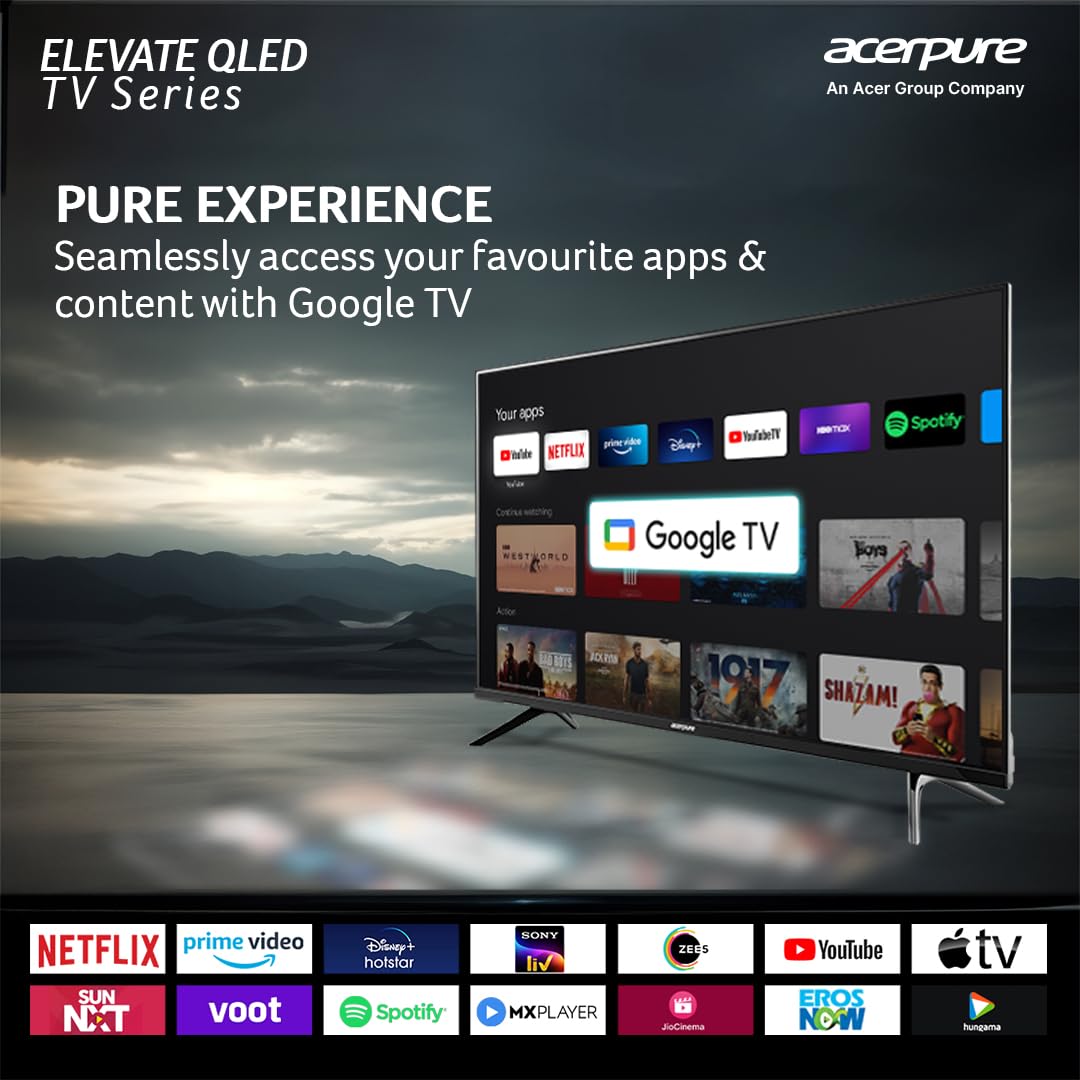 Acerpure 50 Inch Ultra HD 4K QLED Smart Google TV AP50UG51QEVTD - Image 3