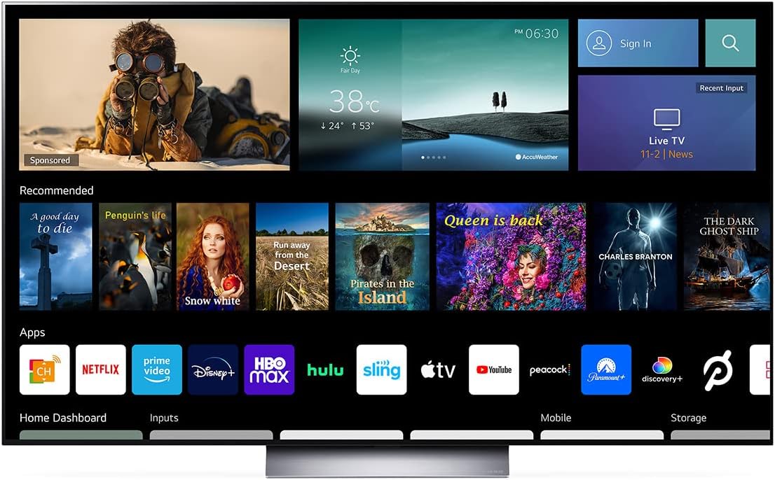 LG C2 Series 65-Inch OLED evo Smart TV OLED65C2PUA 2022 AI 4K Dark Silver - Image 6