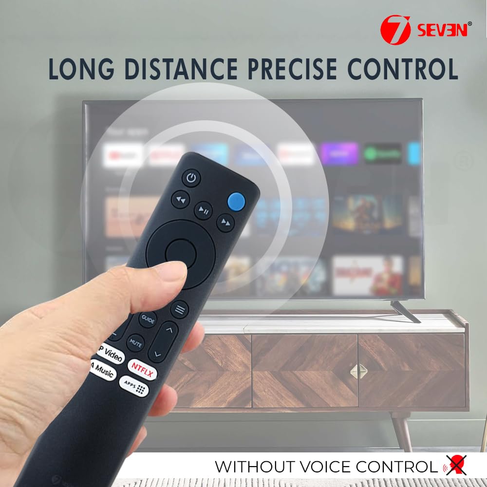 7SEVEN® Non-Voice Replacement Remote for Mi Redmi Fire TV L32R8-FVIN L43R8-FVIN 32 43 Inch TVs - Image 6
