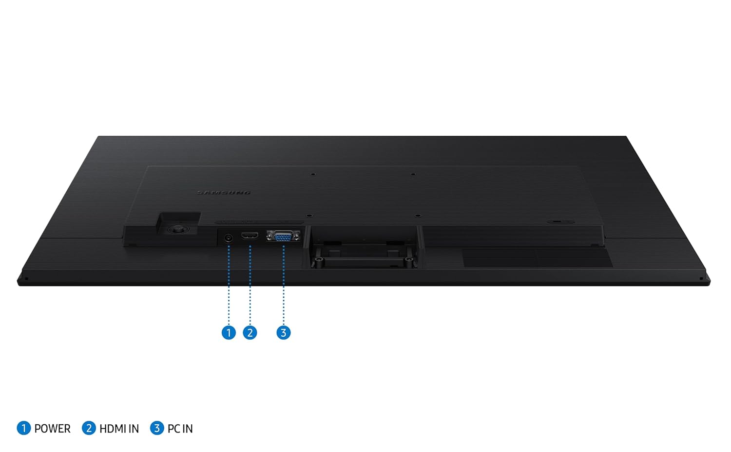 Samsung 22 Inch FHD 100Hz IPS Flat Monitor Black - Image 6