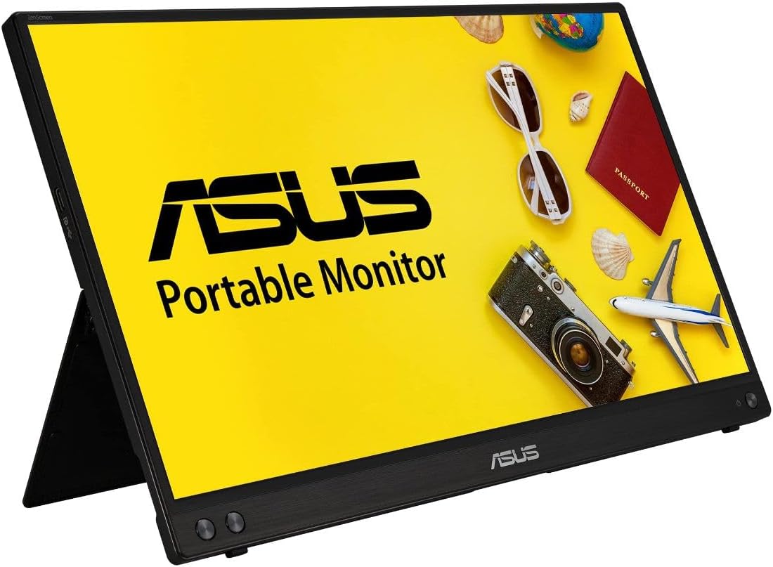 ASUS ZenScreen 15.6" Portable Full HD IPS Monitor with USB-C Power Delivery Kickstand - Image 2