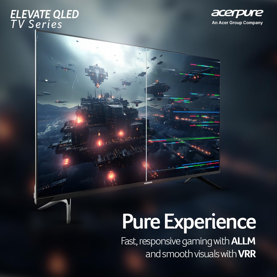 Acerpure 43 Inch QLED Smart Google TV 2024 Dolby Atmos AP43UG51QEVTD - Image 8