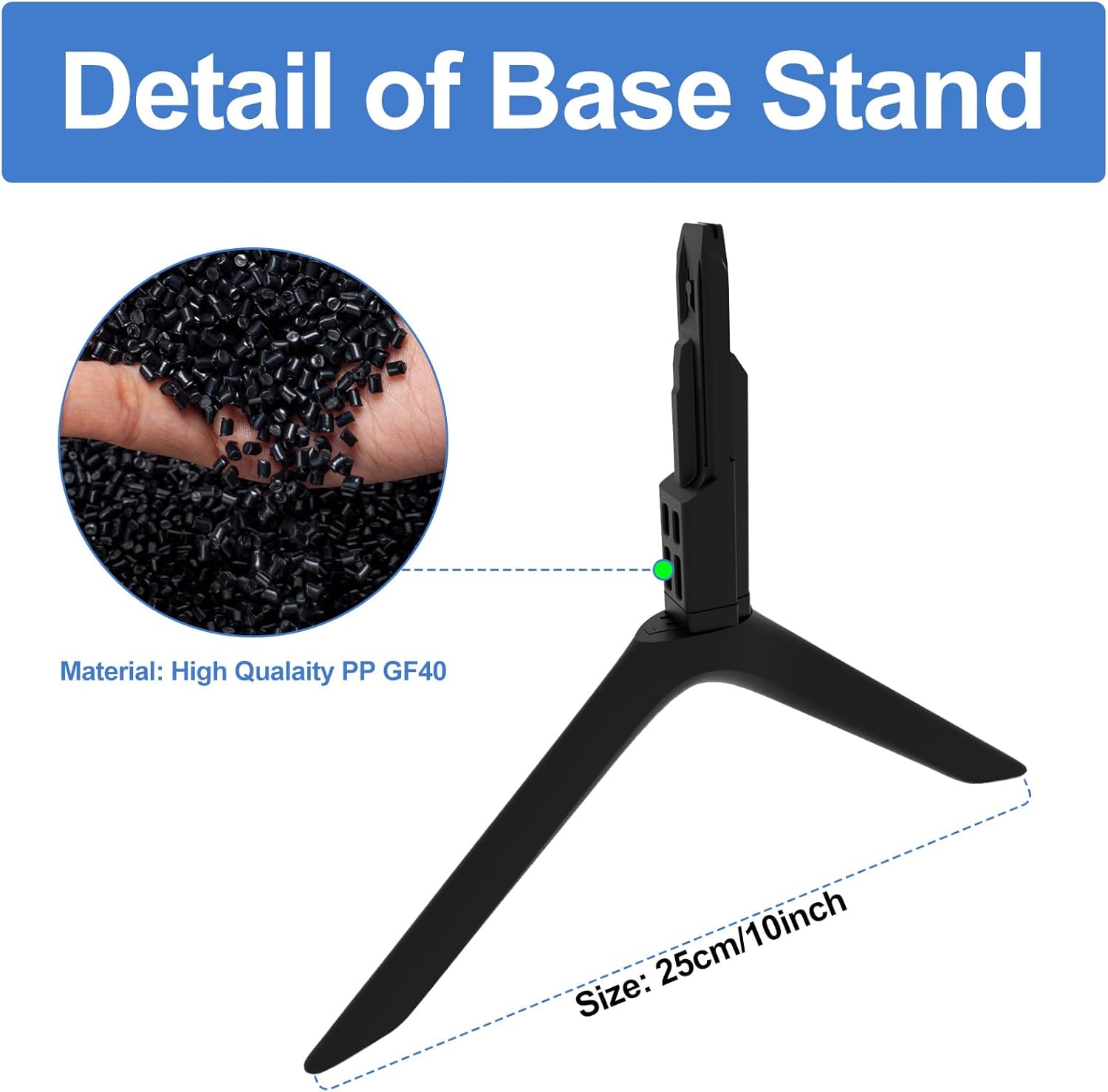 Samsung TV Replacement Legs for TU8000TU8200 Models, Includes Remote Holder, No Drilling Required - Image 7