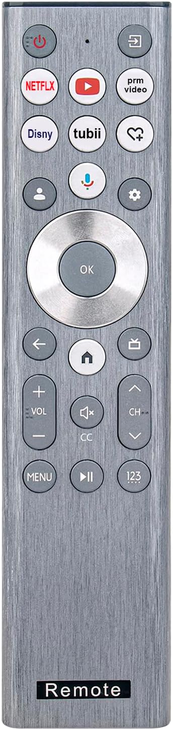 WINFLIKE ERF6A80H Backlit Voice Remote Control for Hisense ULED 4K Smart TVs - Image 2