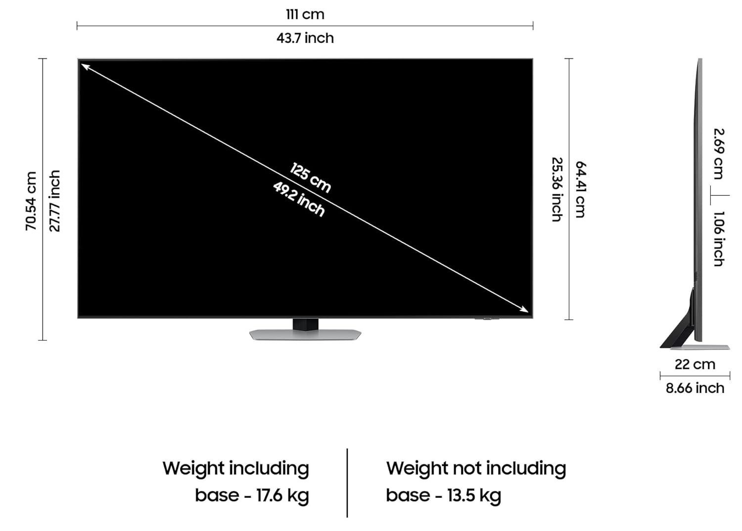 Samsung 50 Inch 4K UHD Smart Neo QLED TV Carbon Silver QA50QN90CAKLXL - Image 5