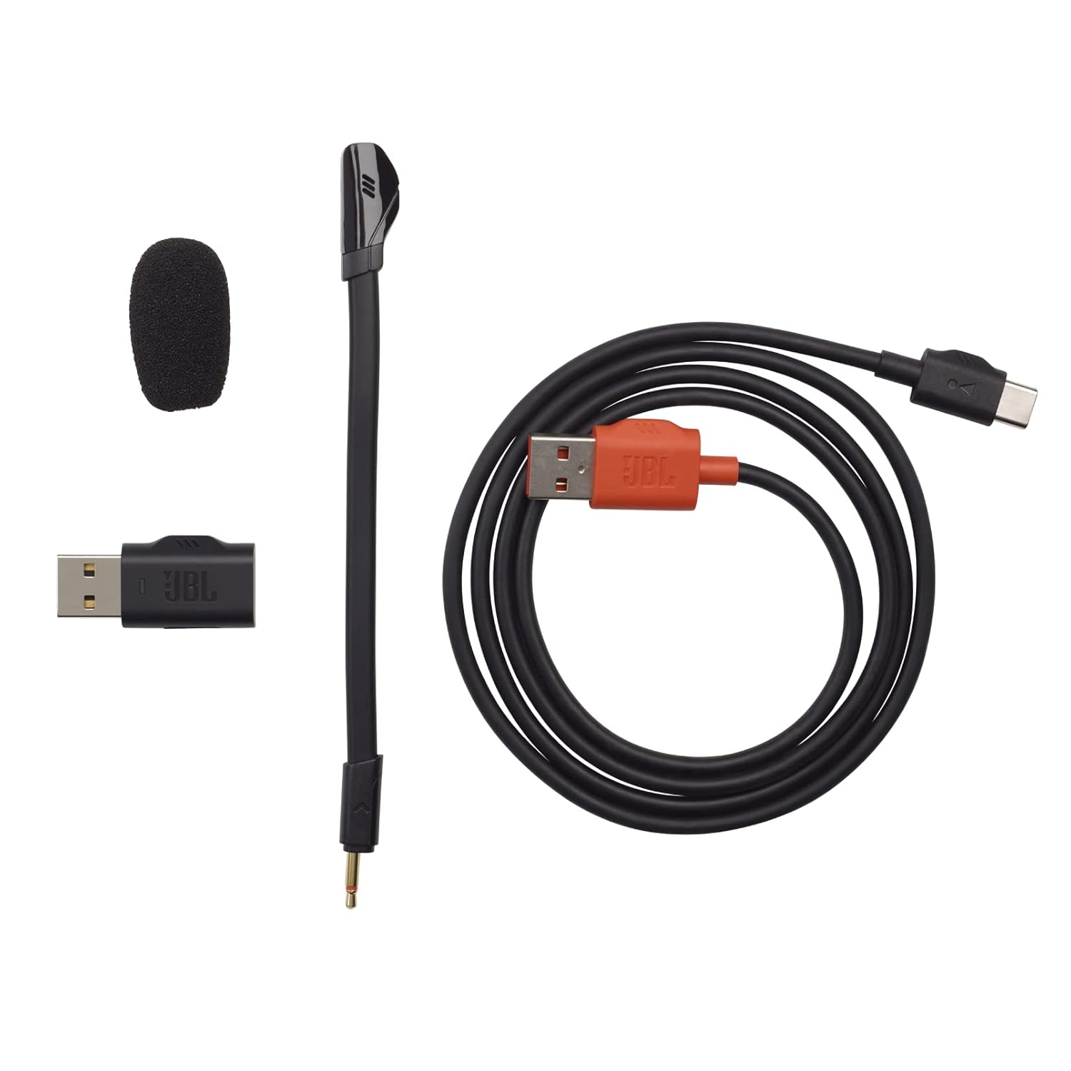 JBL Free WFH Black Over Ear Wireless Headset Lossless Noise Cancelling Mic 2.4GHz USB Dongle - Image 9