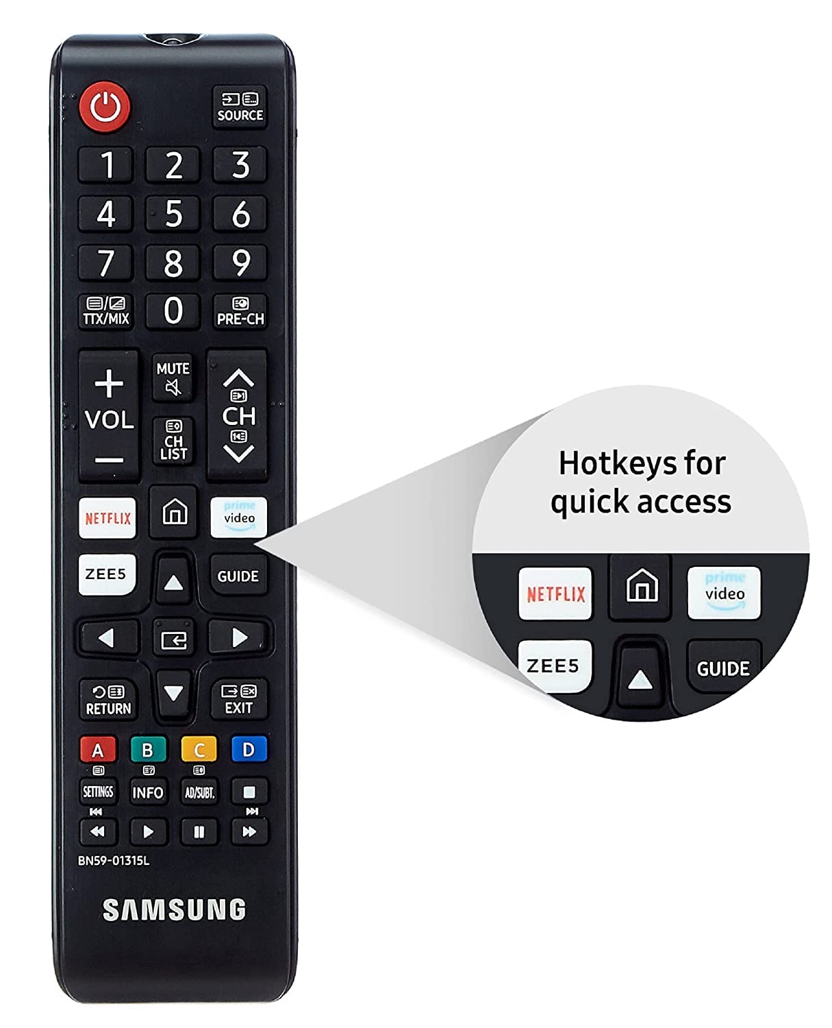 Samsung 32 Inch HD Ready LED Smart TV Glossy Black UA32T4340BKXXL - Image 4