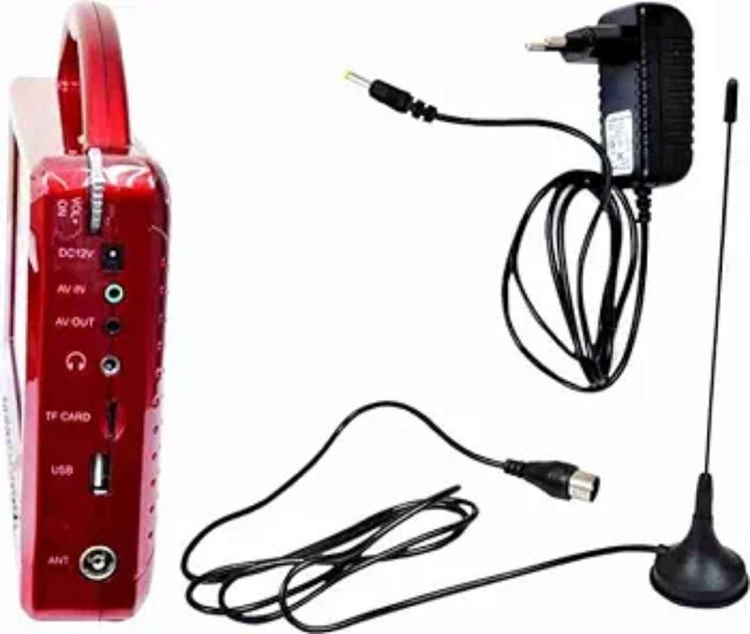 7 Inch Portable Full HD Monitor Wide Screen with FM MP3 MP4 USB SD Card Reader and Remote 5ms - Image 3