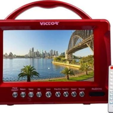 7 Inch Portable Full HD Monitor Wide Screen with FM MP3 MP4 USB SD Card Reader and Remote 5ms