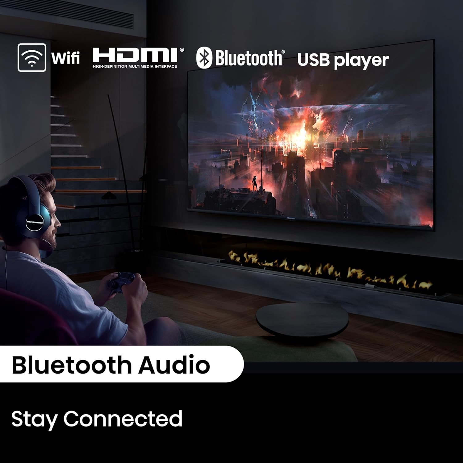 Hisense 65-inch E6N Series 4K Ultra HD Smart LED Google TV Black - Image 17