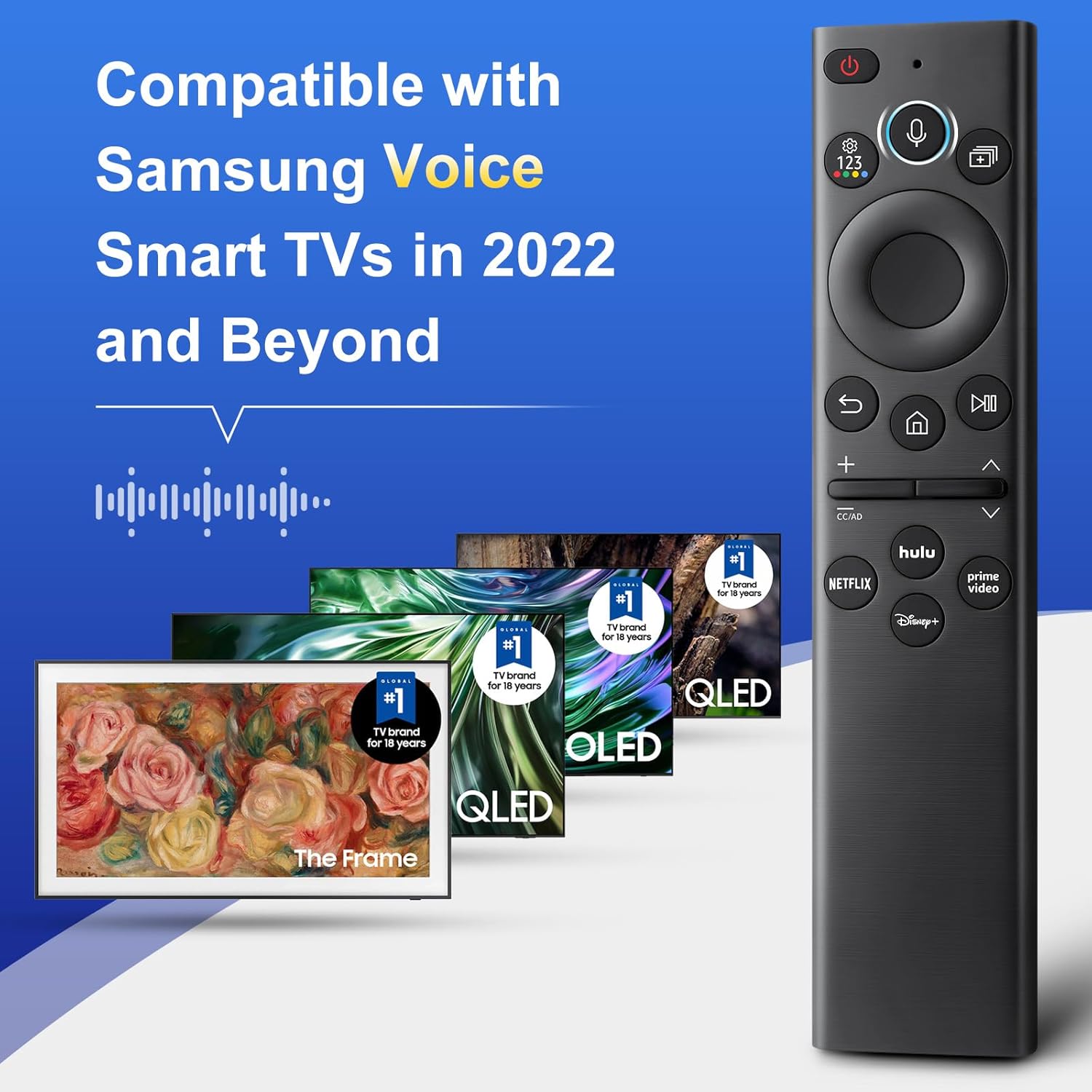 Samsung Voice Remote Replacement BN59-01385A Universal for Smart TVs - Image 2