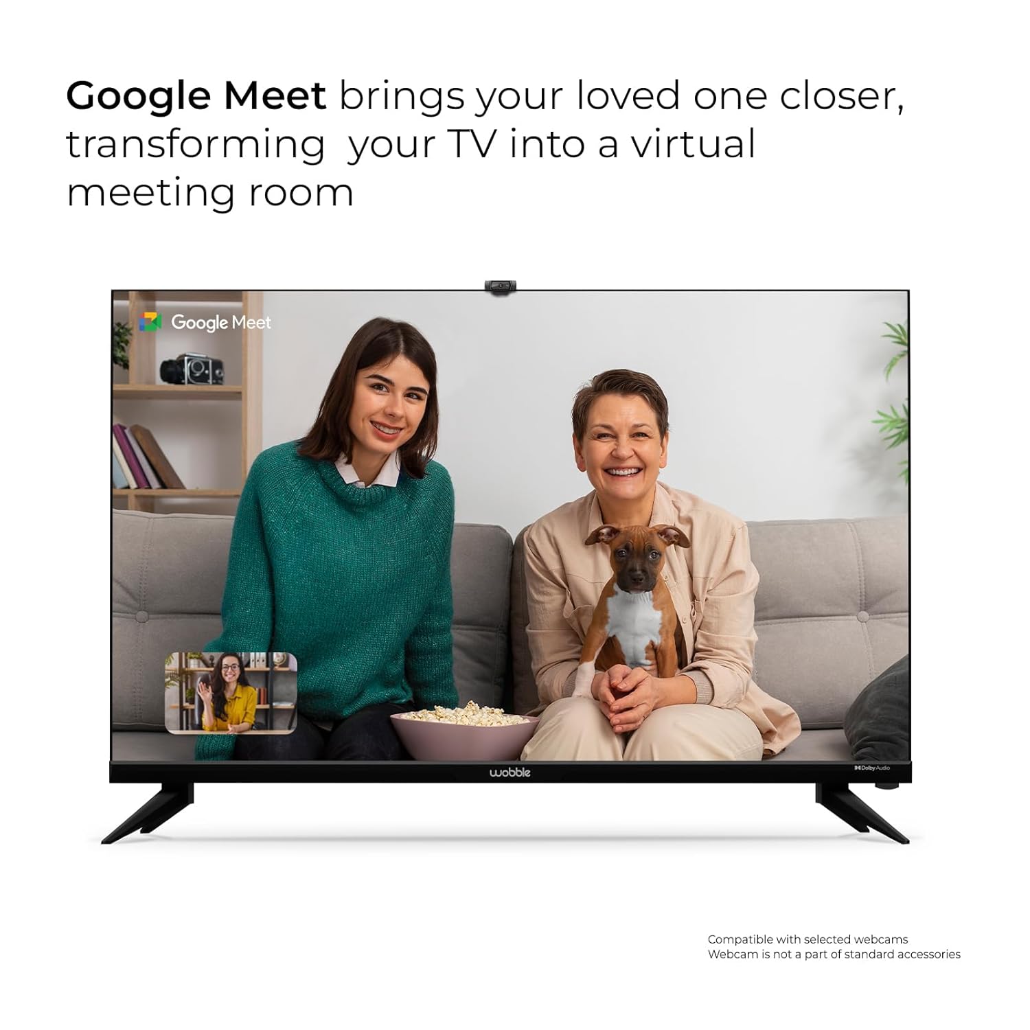 Wobble 80cm HD Ready Smart Google LED TV Black WB32GTAW9216HDFL - Image 17