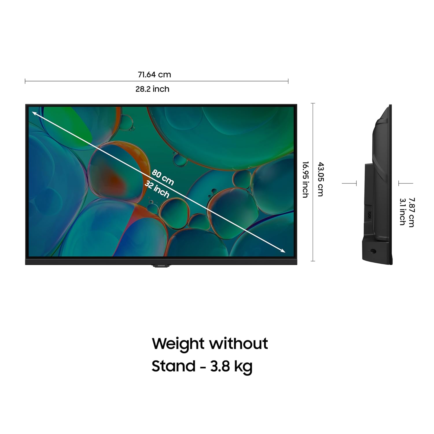 Samsung 32 Inch HD Smart LED TV UA32H4550FUXXL Certified Refurbished - Image 5