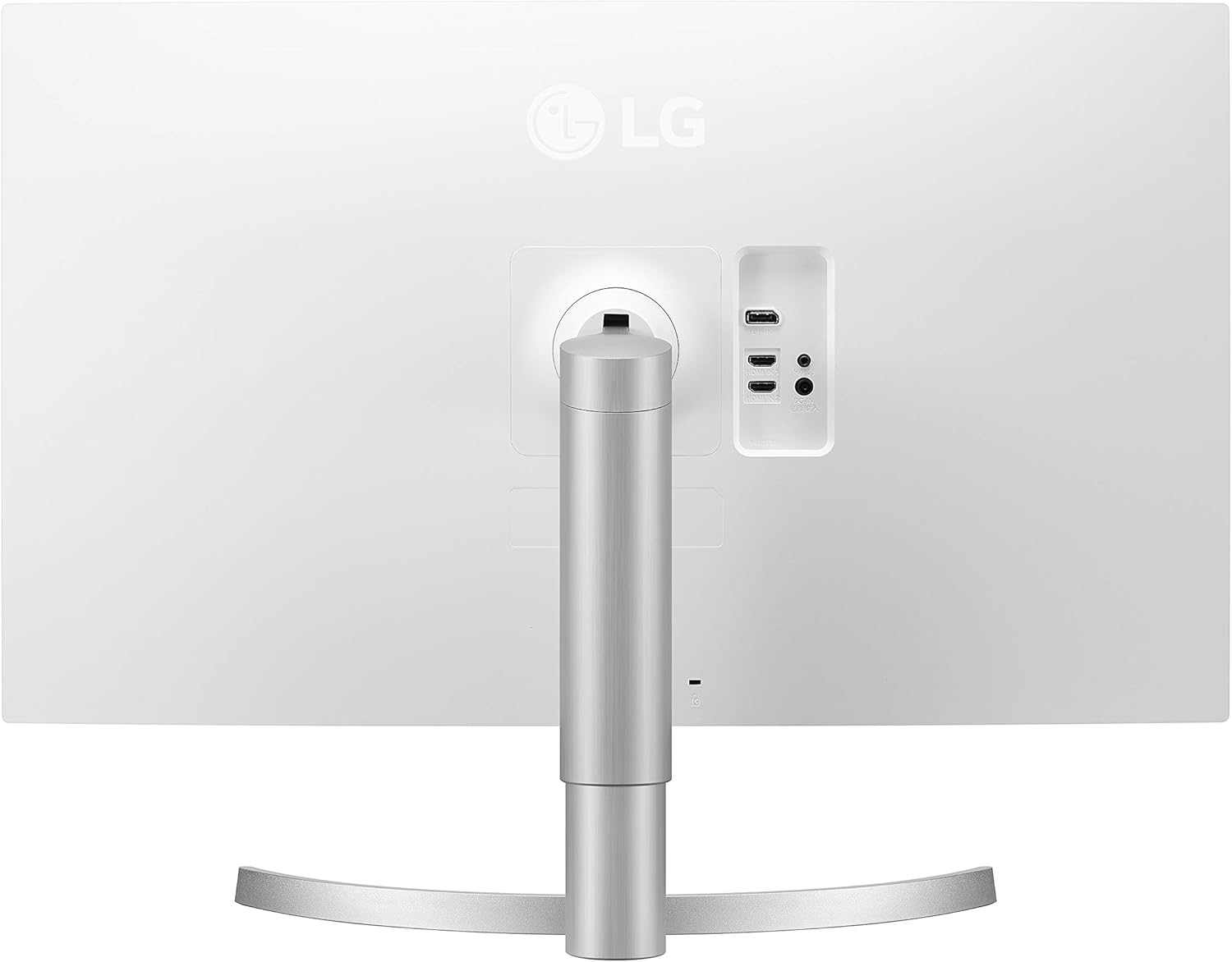 LG 32" UHD 4K Monitor IPS Display Silver/White - 3-Side Borderless Height Adjustable - Image 7