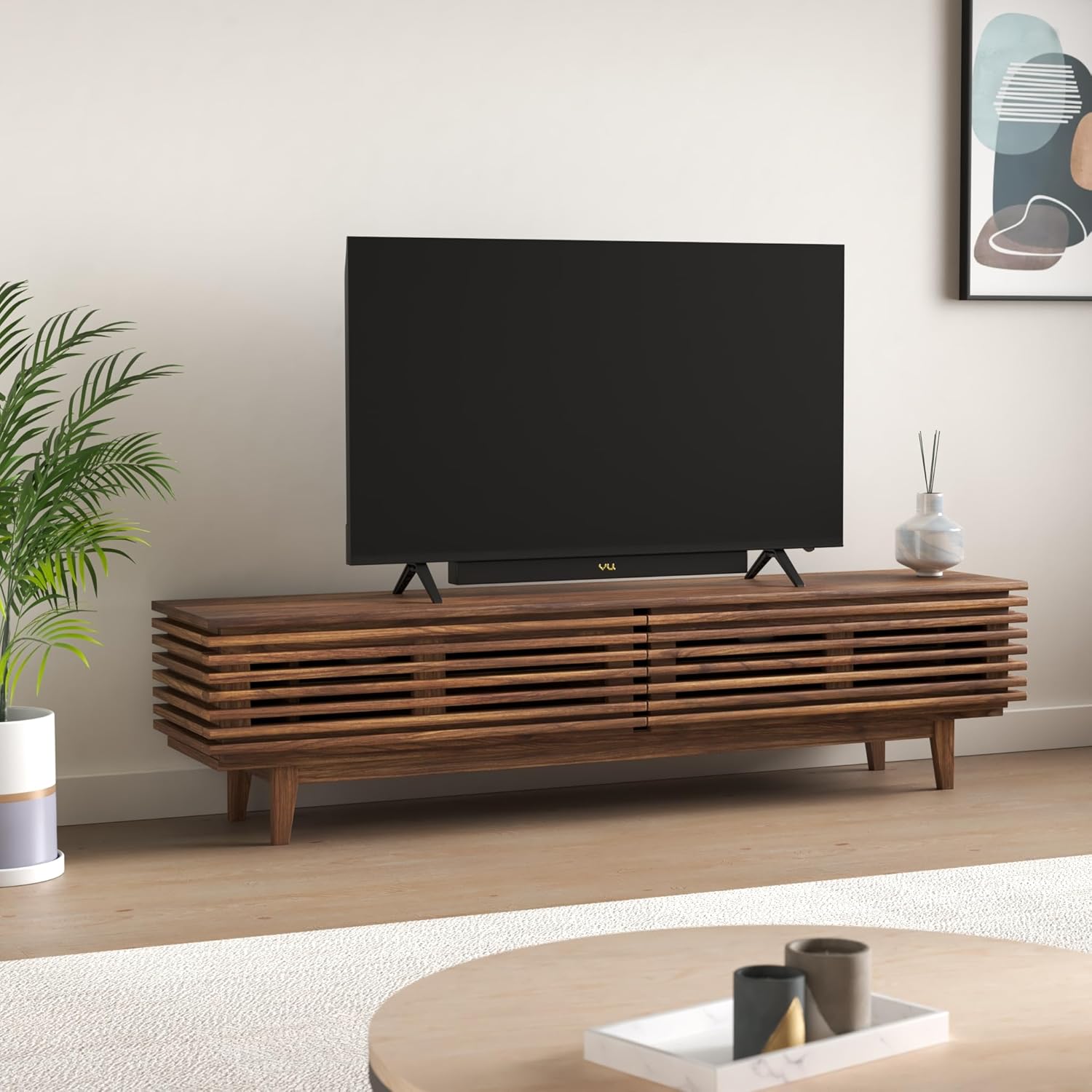 Vu 50 Inch Vibe Series QLED 4K Ultra HD Google TV Black - Image 2