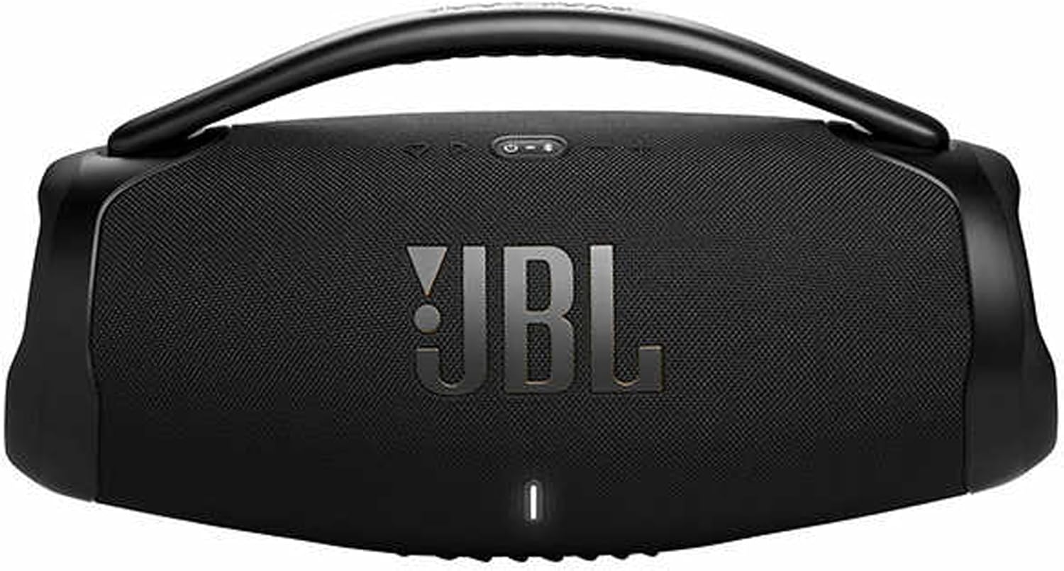 JBL Boombox 3 Black WiFi Bluetooth Portable Speaker IP67 Waterproof 50W (Renewed) - Image 4