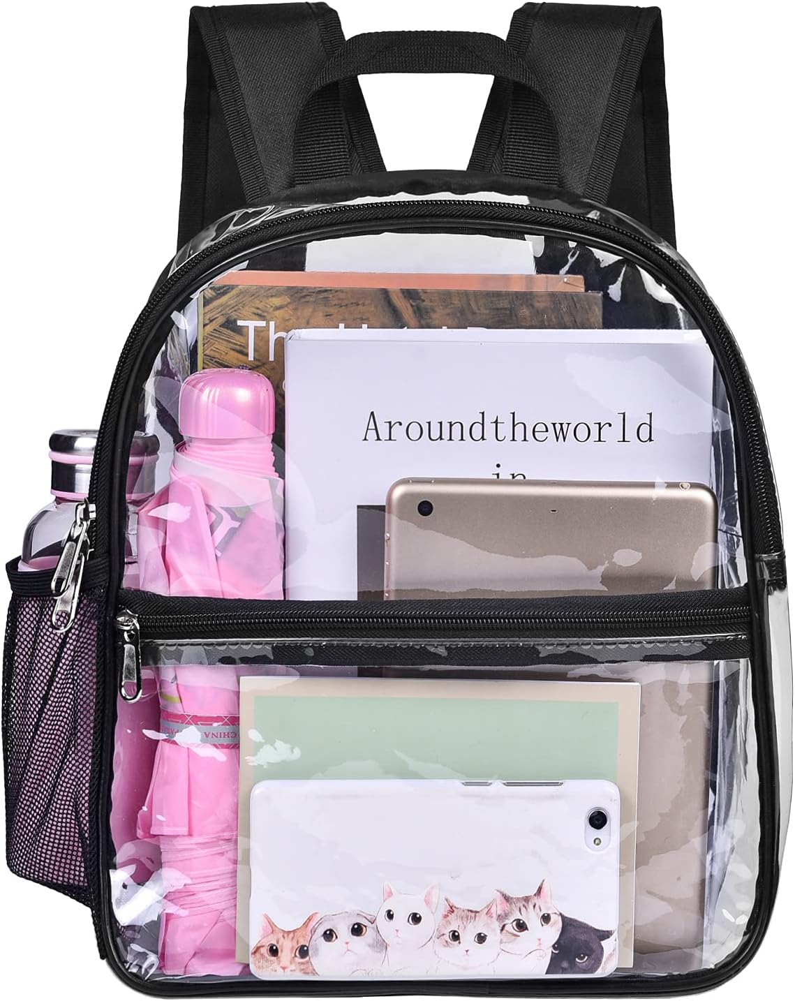 USPECLARE Approved 12x6x12 Inch Waterproof Clear Backpack for Stadium Events and Concerts - Image 11