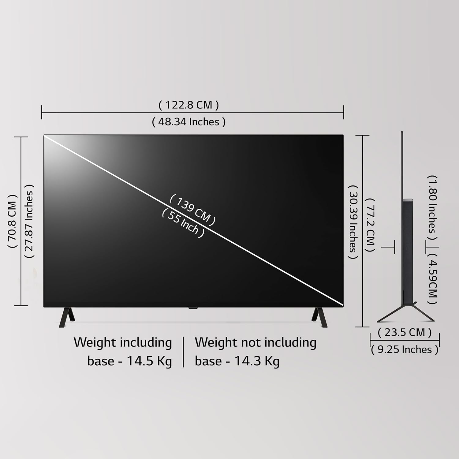 LG 55 Inch OLED B4 Series 4K UHD Smart OLED Television OLED55B46LA - Image 6