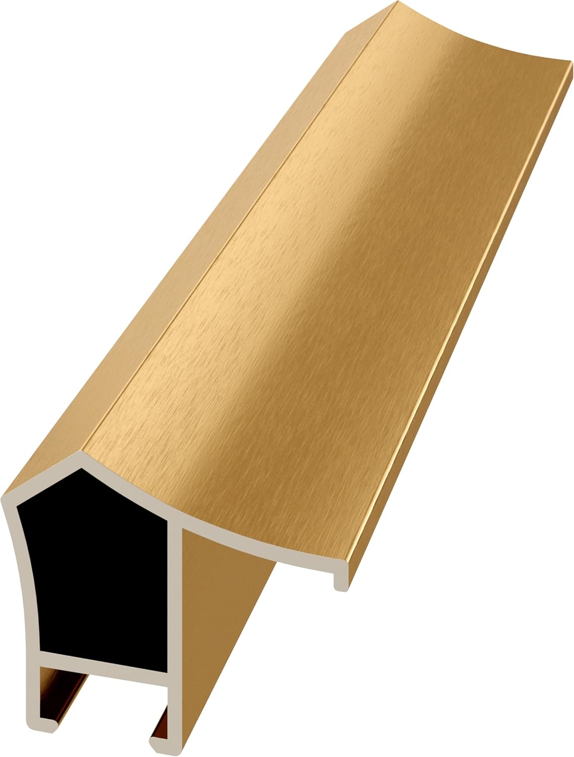 Deco TV Frames Alloy Prismatic Pale Gold Bezel 55 Inch for Samsung The Frame 2021-2025 Models - Image 5