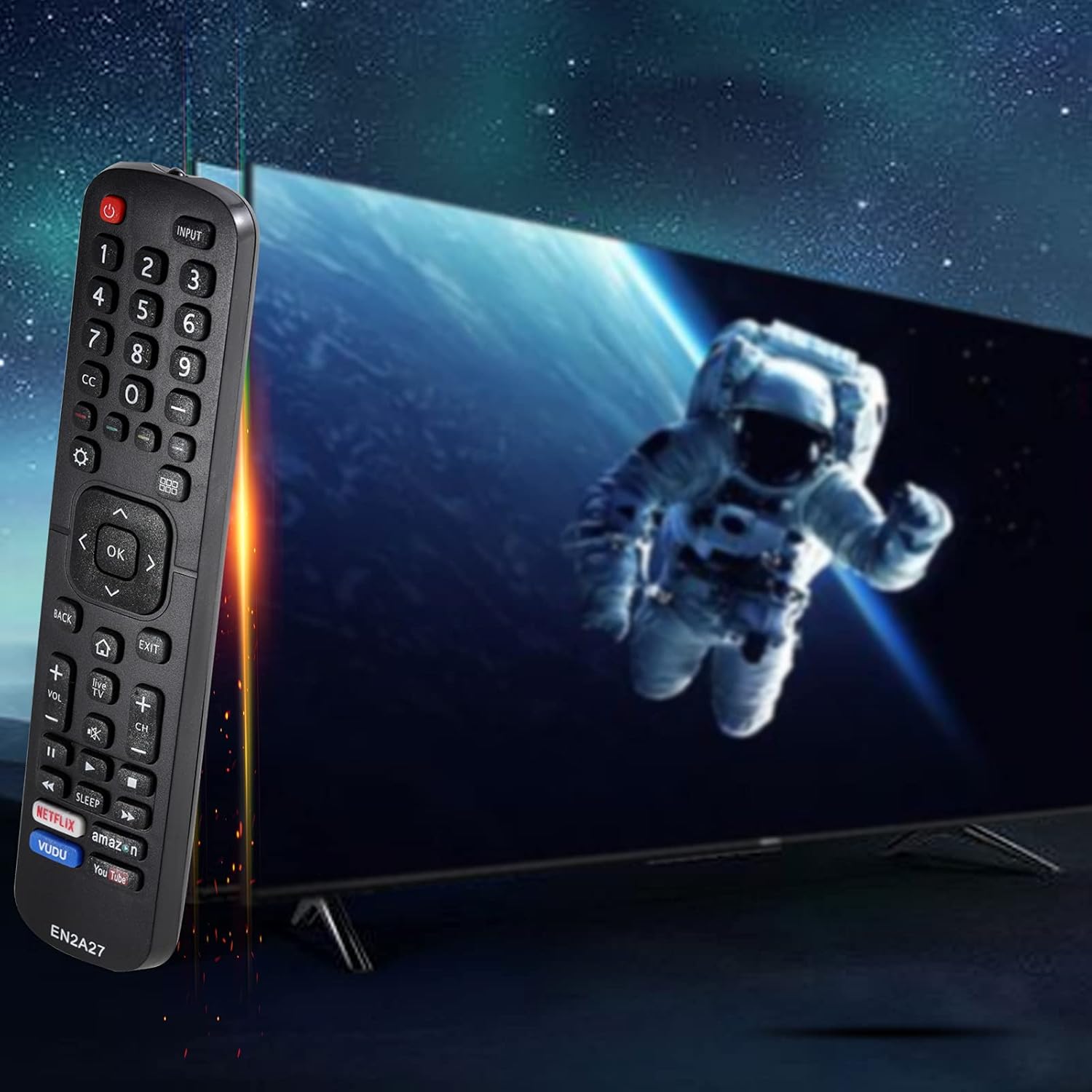Hisense Universal Replacement Remote Control for All LCD LED 4K UHD HD HDTV TVs - Image 5