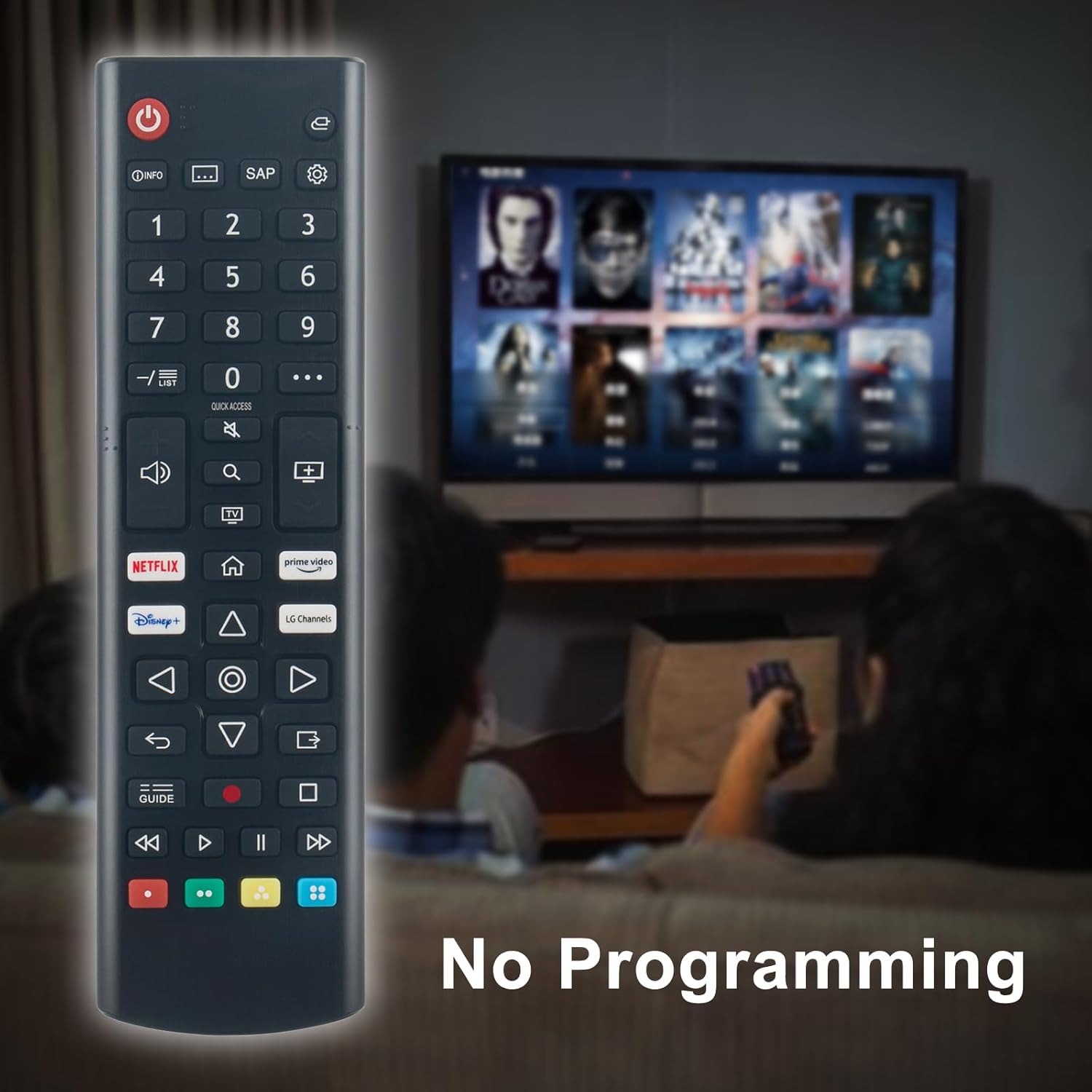 AKB76037601 Replacement Remote Control for LG Smart TV 55UP7000PUA 65UP7000PUA 50UP7000PUA and More Models - Image 3